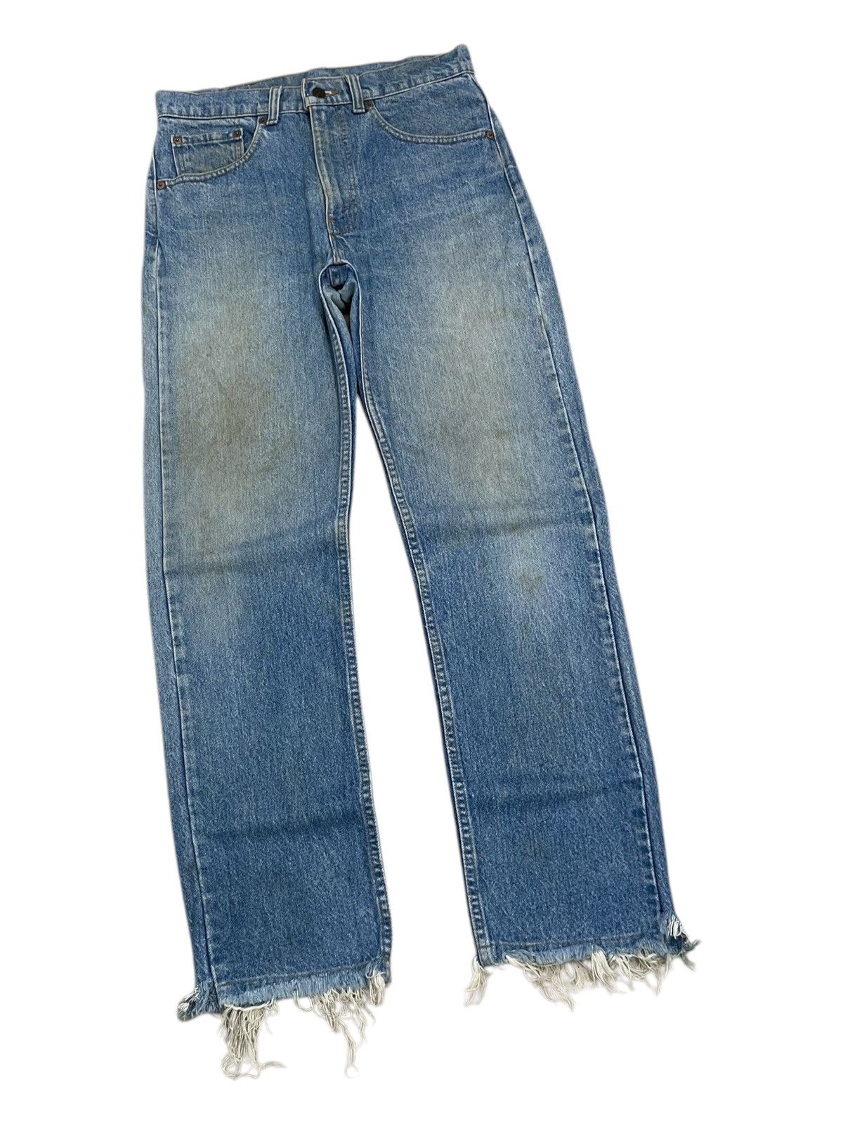 If Six Was Nine Vintage Levis 505 USA Thread Leg Pants (AD13) Size US 31 - 3 Thumbnail