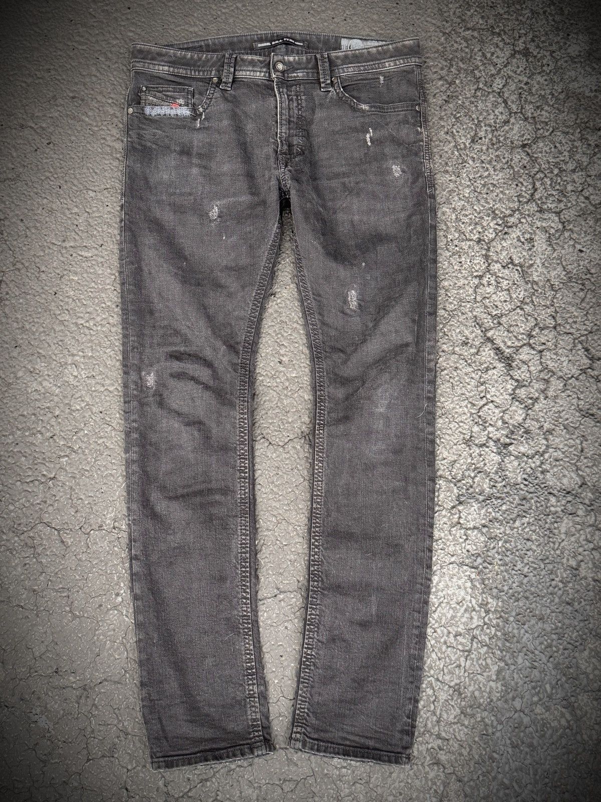 Diesel Diesel FW/16 RTW Skinny Black Jeans Size US 34 / EU 50 - 1 Thumbnail