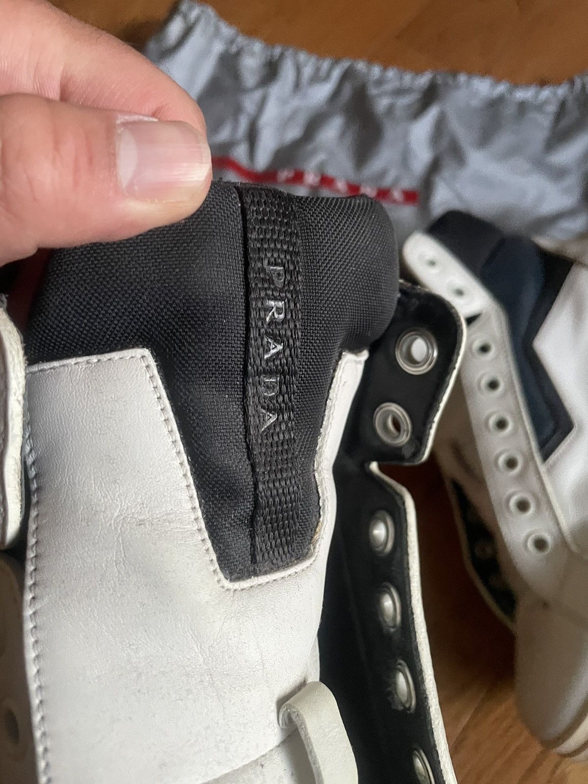 Prada MEN’S PRADA POLARIUS HIGH TOPS Size US 7 / EU 40 - 3 Thumbnail