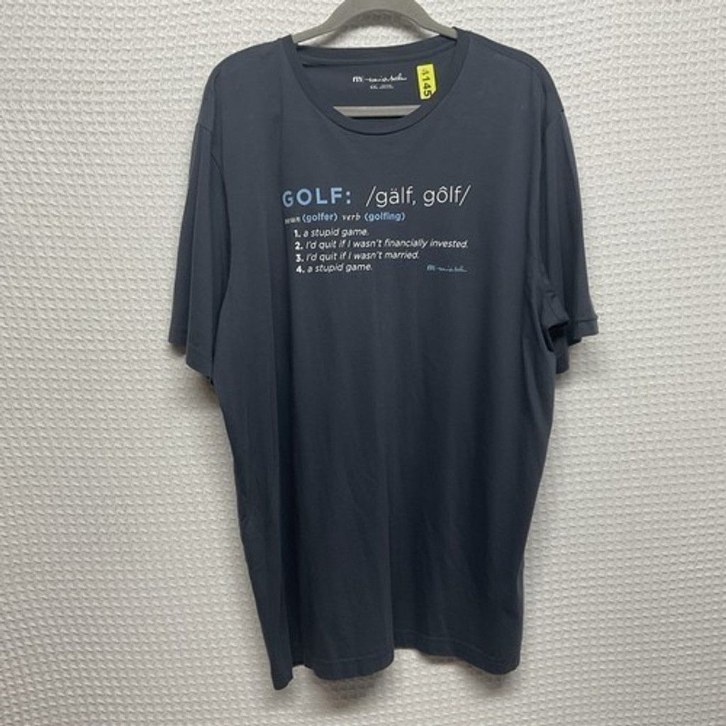 TravisMathew Travis Mathew Definition of Golf Humor T-Shirt Men 2XL Size US XXL / EU 58 / 5 - 7 Thumbnail