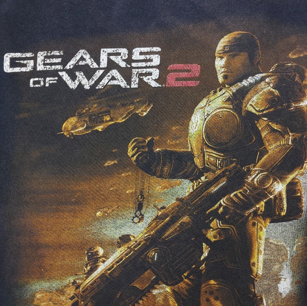 Microsoft Vintage 2008 Gears Of War 2 Marcus Fenix Xbox 360 TEE Size US L / EU 52-54 / 3 - 6 Thumbnail