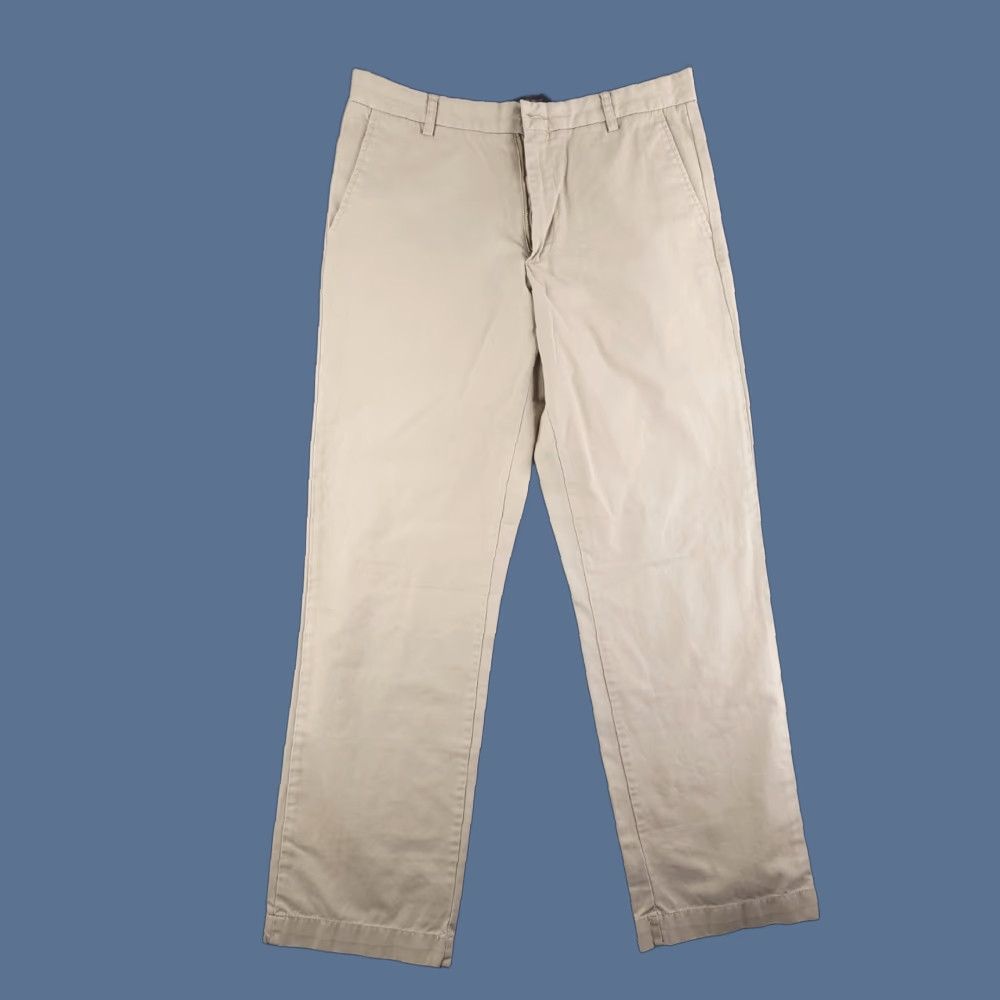 Banana Republic VINTAGE Banana Republic Pants Mens 34x33 Brown Emerson khaki Chino Dress Casual Size US 34 / EU 50 - 1 Thumbnail