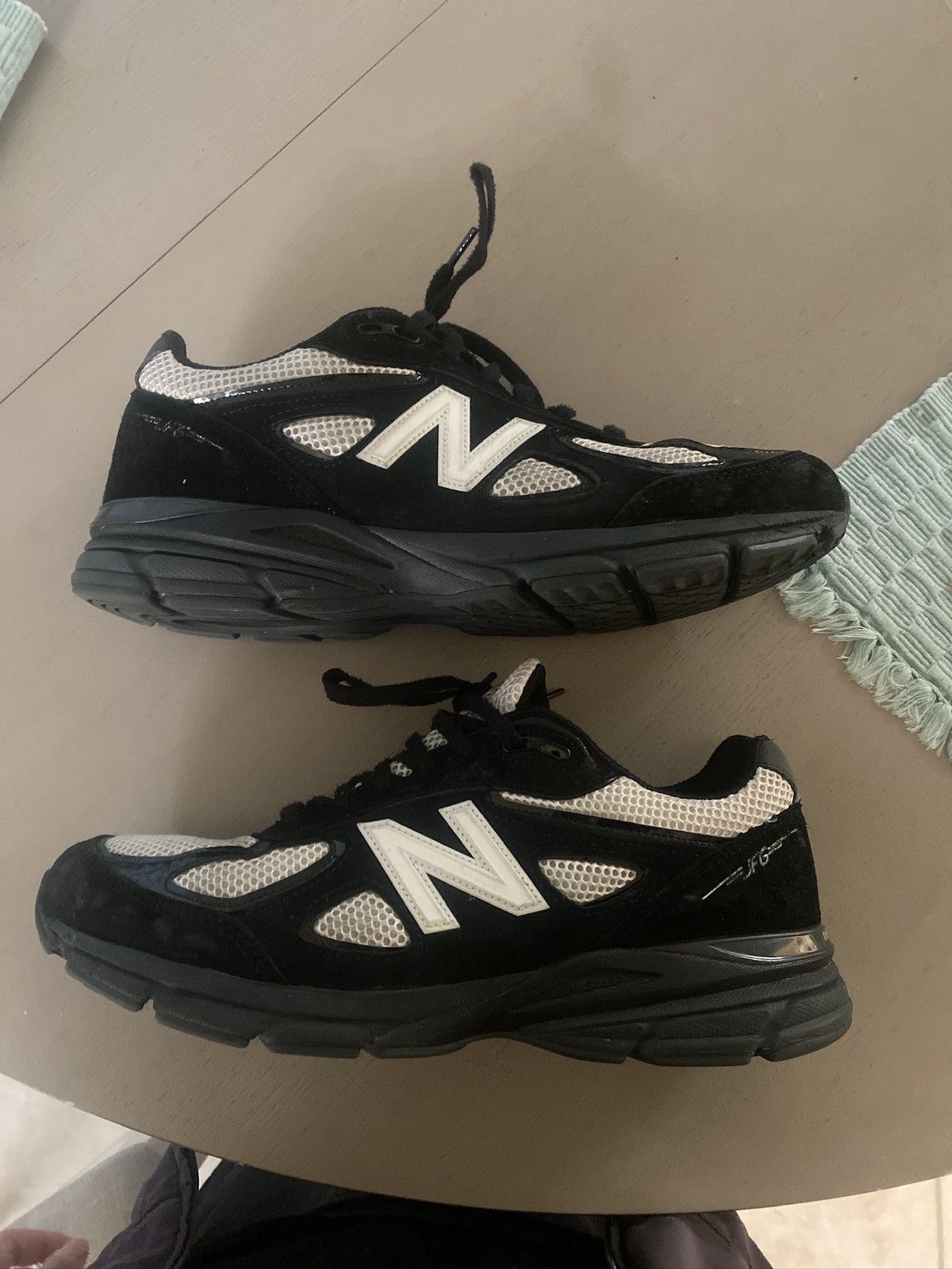 New Balance New Balance jfg joe freshgoods black and white 990v4 Size US 10.5 / EU 43-44 - 3 Thumbnail
