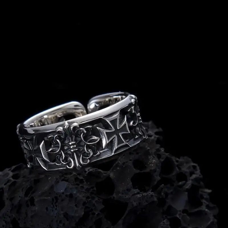 Jewelry Cross Trendy Ring Size ONE SIZE - 3 Thumbnail