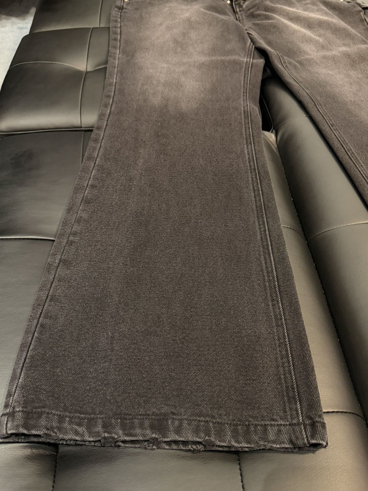 Misunderstood Size 36 - Misunderstood Bronco Black Denim Jeans Size US 36 / EU 52 - 2 Thumbnail