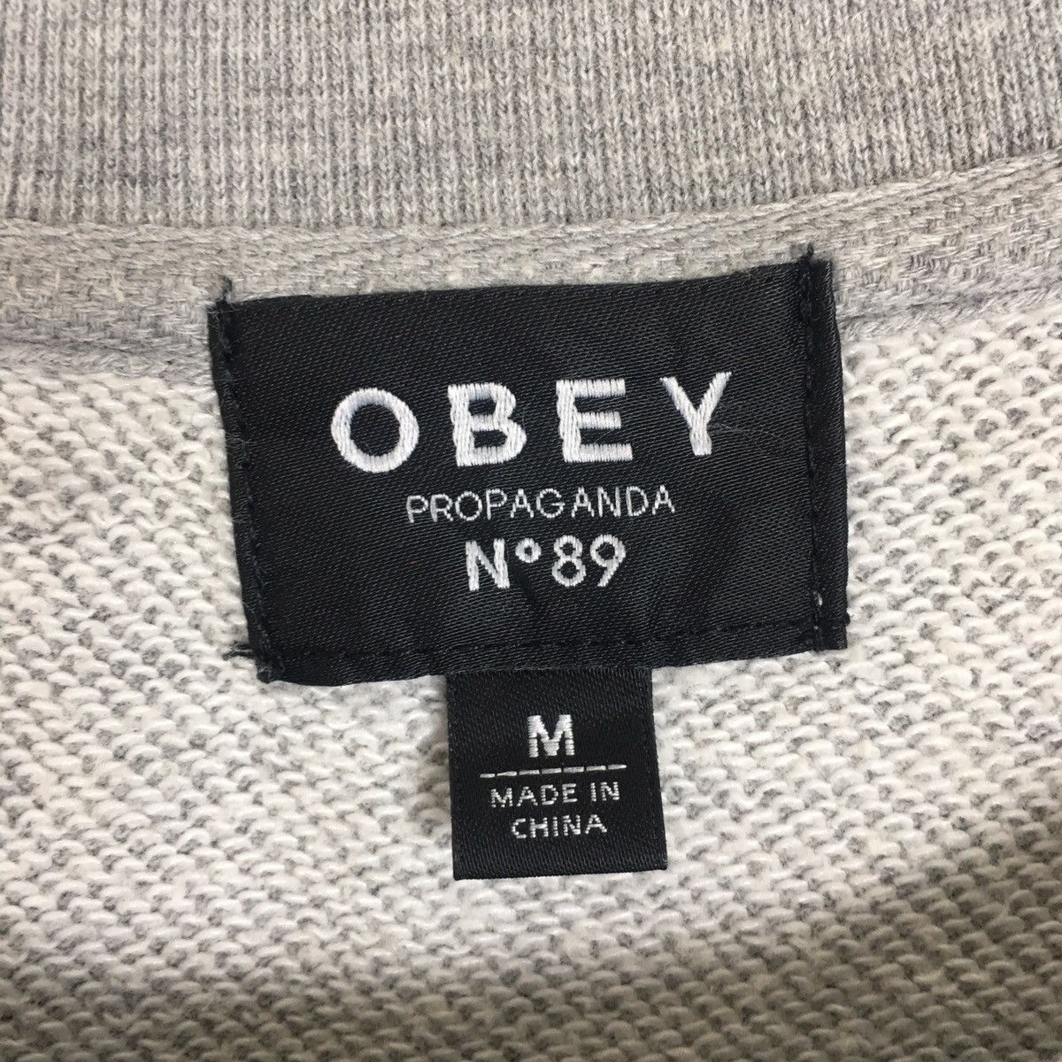Obey Obey Propaganda No 89 Crewneck Sweatshirt StreetWear Size US S / EU 44-46 / 1 - 7 Thumbnail