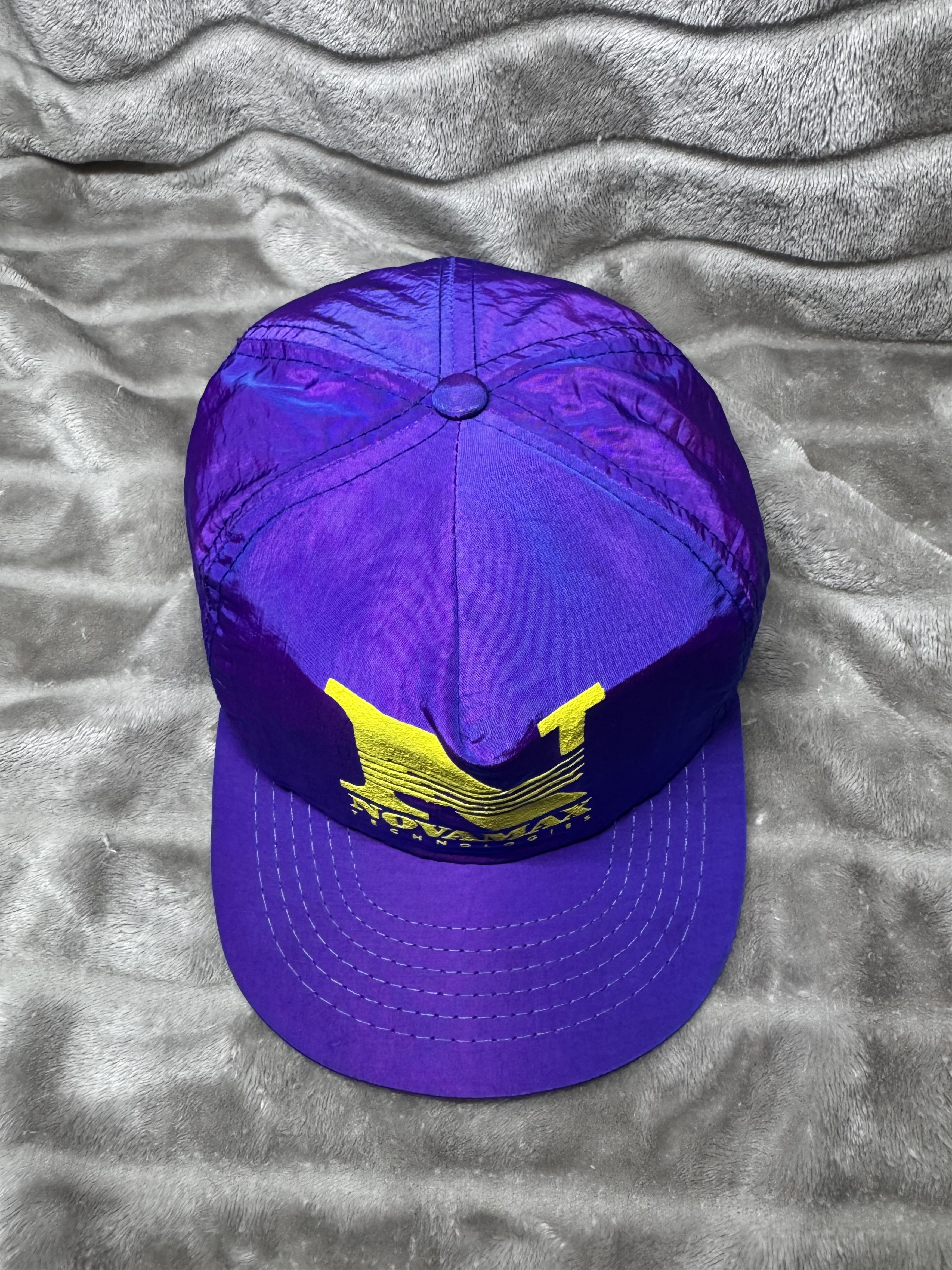 Other Vintage Iridescent Novamax Technologies Trucker Hat USA Made Size ONE SIZE - 2 Thumbnail