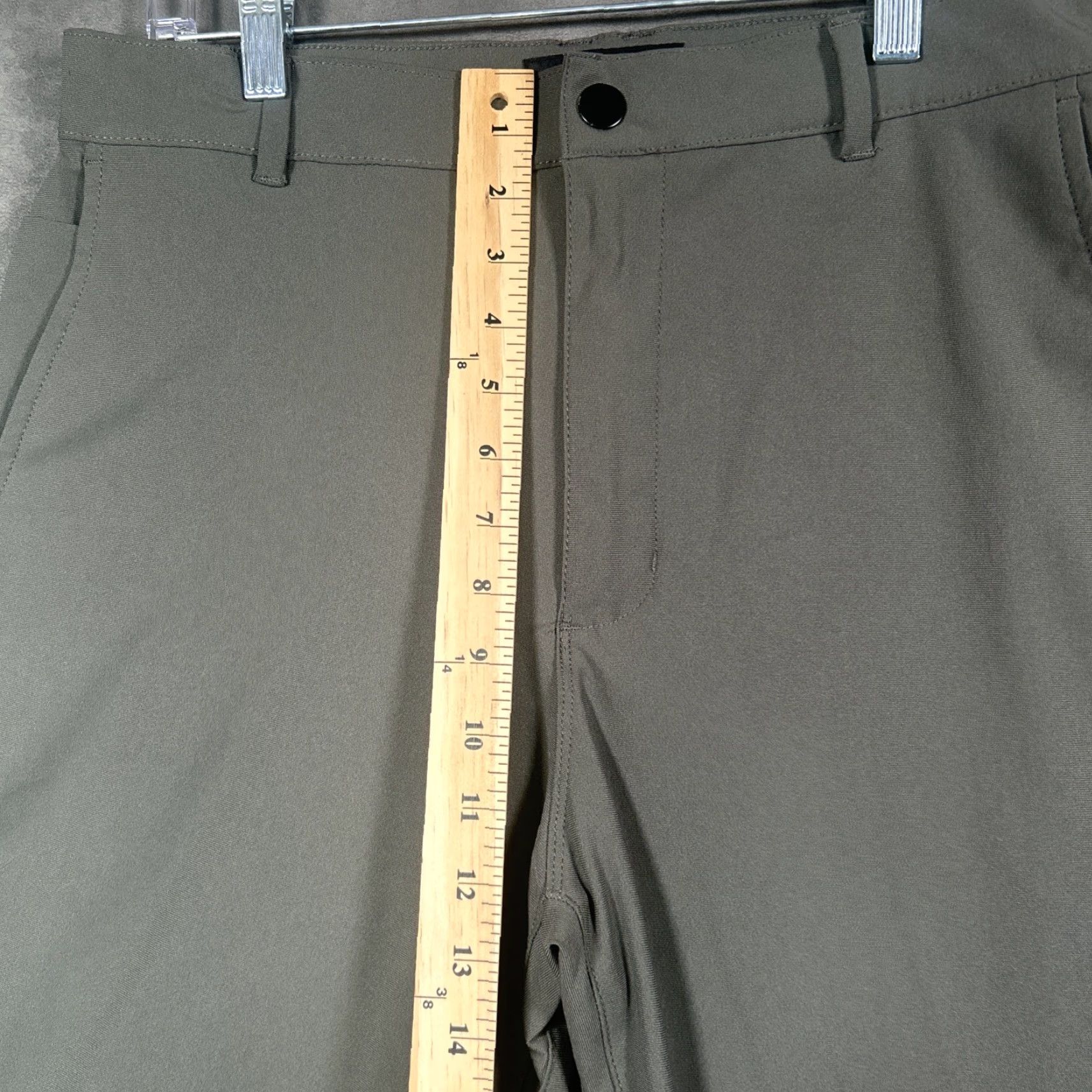 Cuts Cuts Clothing AO Jogger Pants Mens L Olive Green Tapered Stretch MB10057V 32x28 Size US 33 - 4 Thumbnail