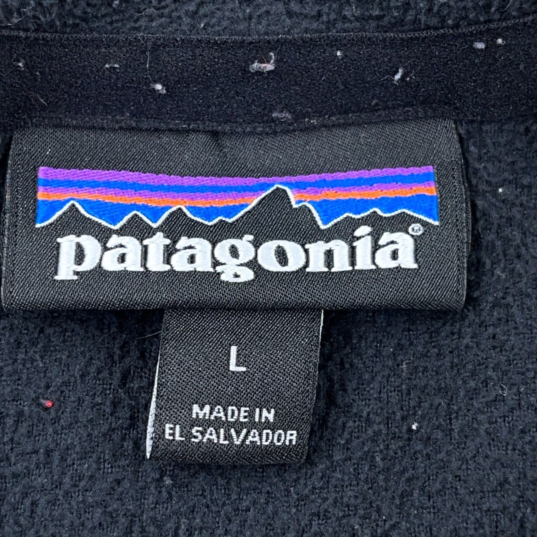 Patagonia Patagonia Sweater Women Large Black Pullover Fleece 1/4 Zip Jacket Size L / US 10 / IT 46 - 3 Thumbnail