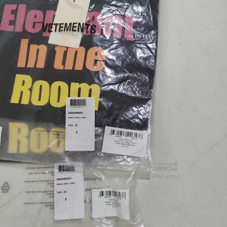 Vetements Vetements Rainbow Watermark Letter T-shirt Size US XS / EU 42 / 0 - 8 Thumbnail