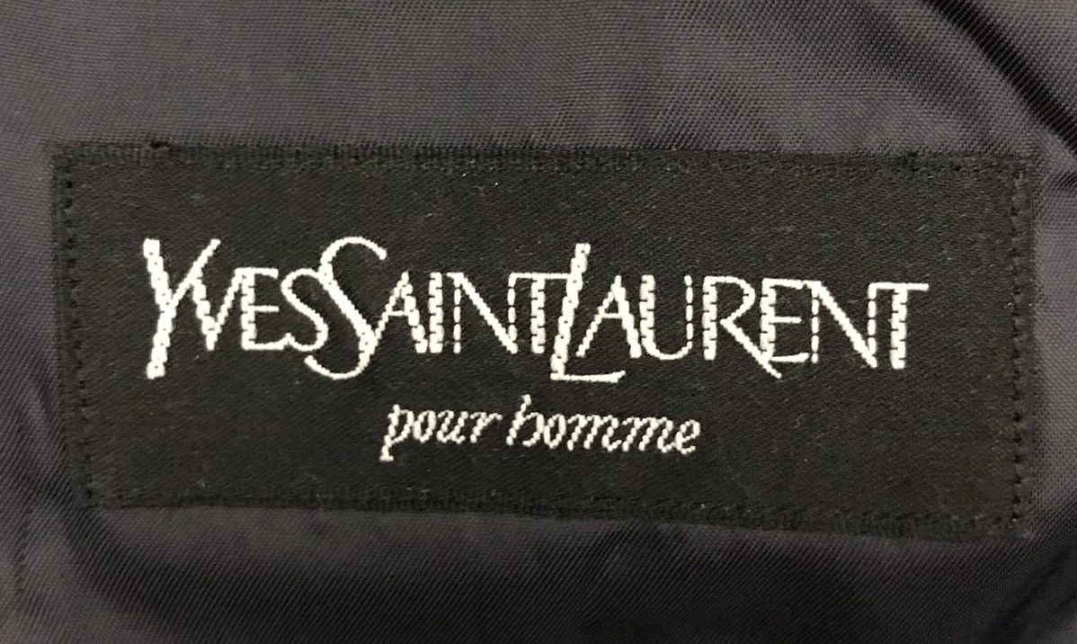 Yves Saint Laurent Vintage Yves SAINT Laurent Pour Homme Blazer Size US M / EU 48-50 / 2 - 14 Thumbnail