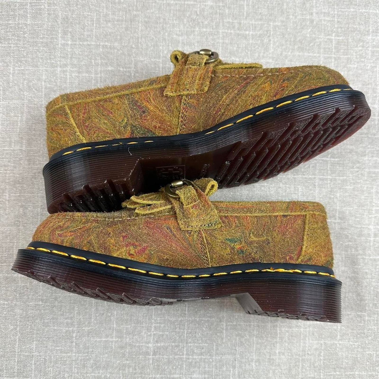 Dr. Martens Dr. Martens Adrian Snaffle Marbled Suede Women 5 Size US 5 / IT 35 - 4 Thumbnail
