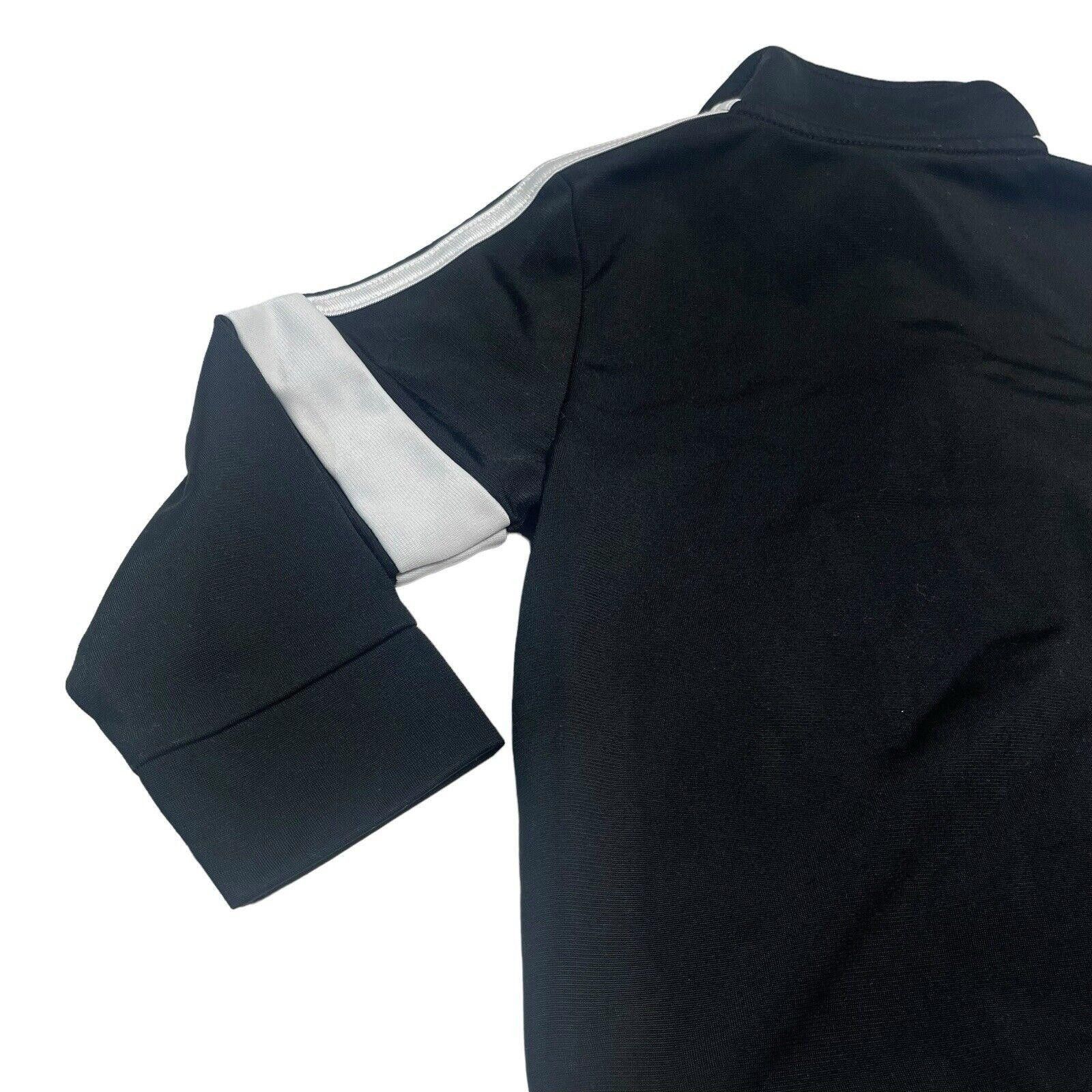 Adidas Adidas Black Track Jacket Full Zip Unisex Toddler 18M Size US XXS / EU 40 - 10 Thumbnail