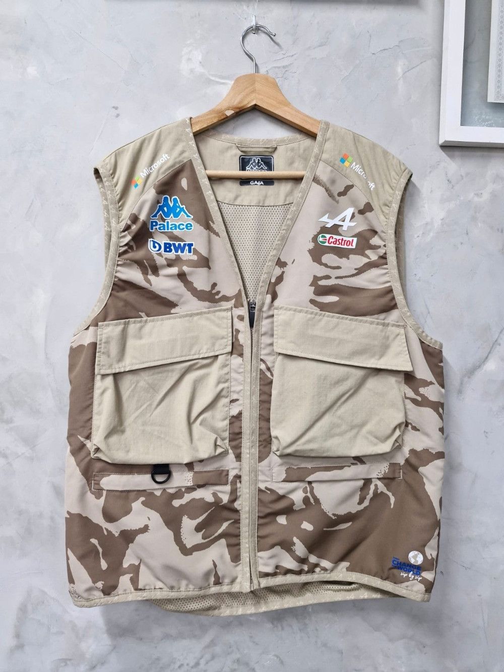 Kappa × Palace Vest Palace x Kappa x Alpine Desert Camo Size US M / EU 48-50 / 2 - 2 Thumbnail