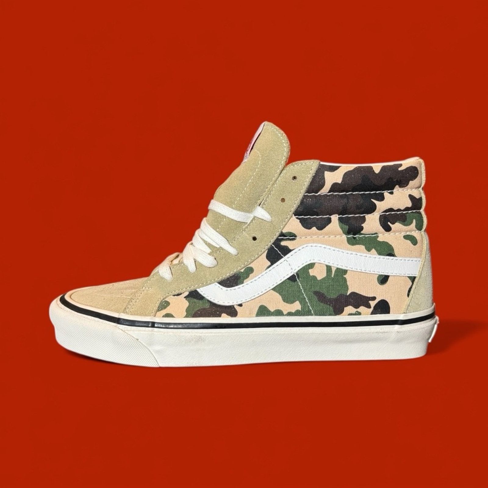 Vans Vans Sk8 Hi 38 Anaheim Factory OG Camo Size US 9 / EU 42 - 1 Thumbnail
