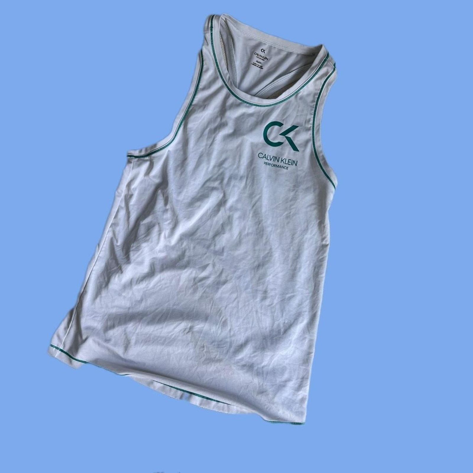 Calvin Klein Calvin Klein Performance Tank Top Sleeveless Activewear Size XS / US 0-2 / IT 36-38 - 1 Thumbnail