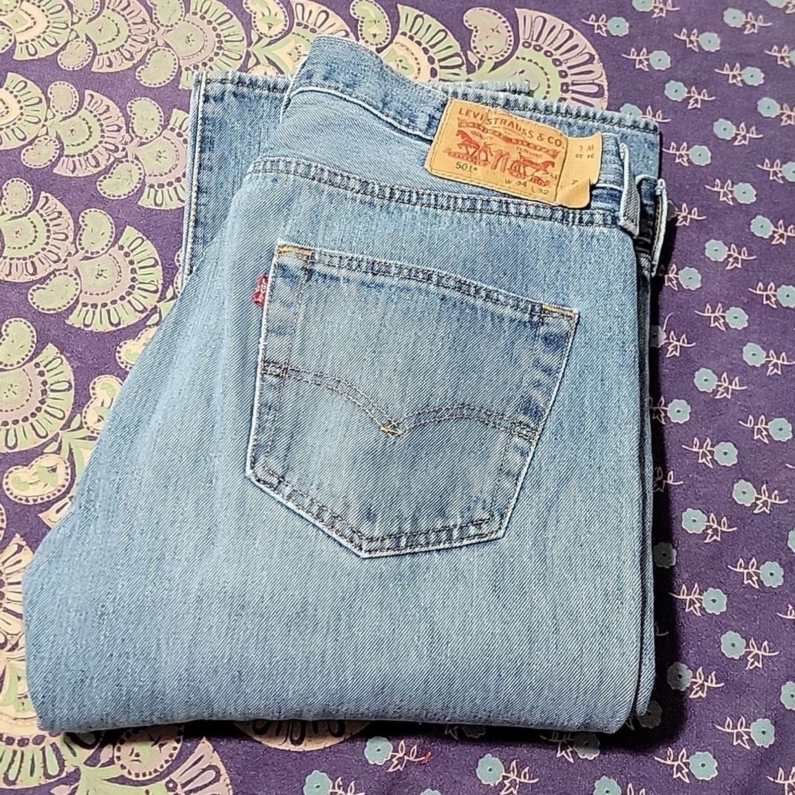 Levi's 501 Levis Size US 32 / EU 48 - 3 Thumbnail