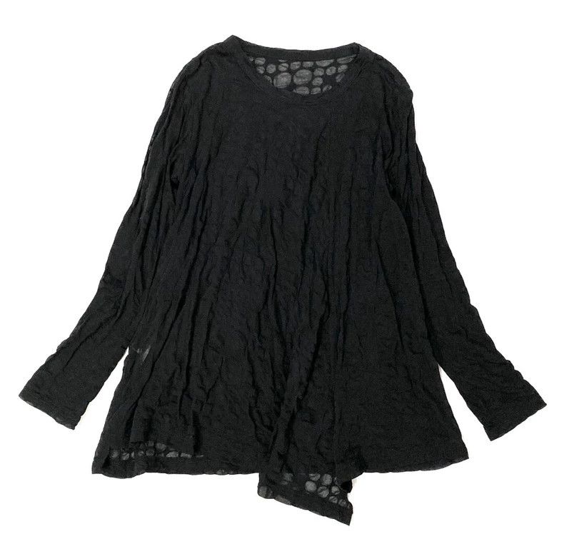Yohji Yamamoto Yohji YamamotoPerspective irregular deformation design long Size US M / EU 48-50 / 2 - 1 Thumbnail