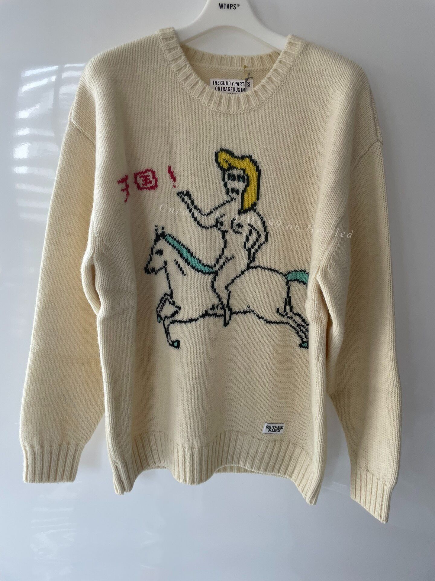 Wacko Maria WACKO MARIA 23AW World Peace Sweater Size US L / EU 52-54 / 3 - 1 Thumbnail