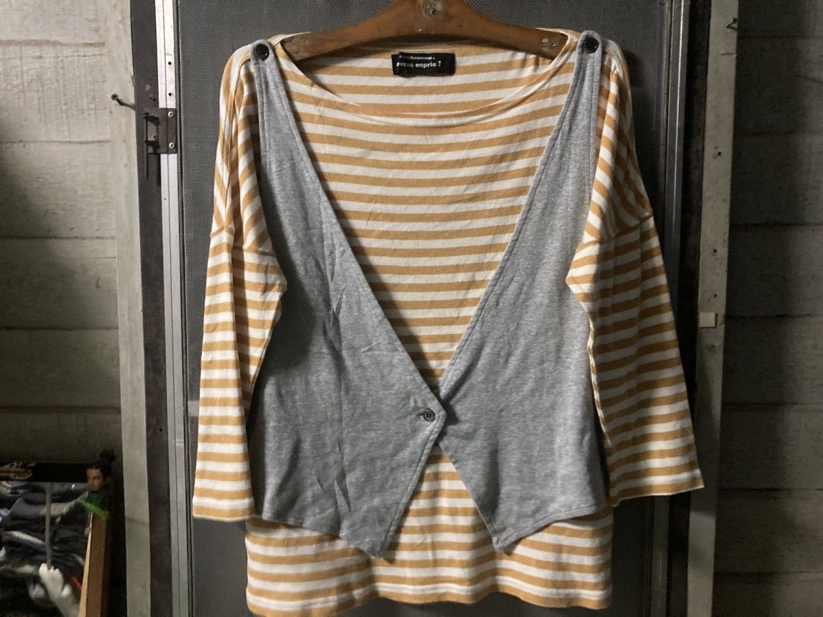 Issey Miyake × Japanese Brand × mercibeaucoup mercibeaucoup By IsseyMiyake Long Sleeve Tshirt Size M / US 6-8 / IT 42-44 - 1 Thumbnail