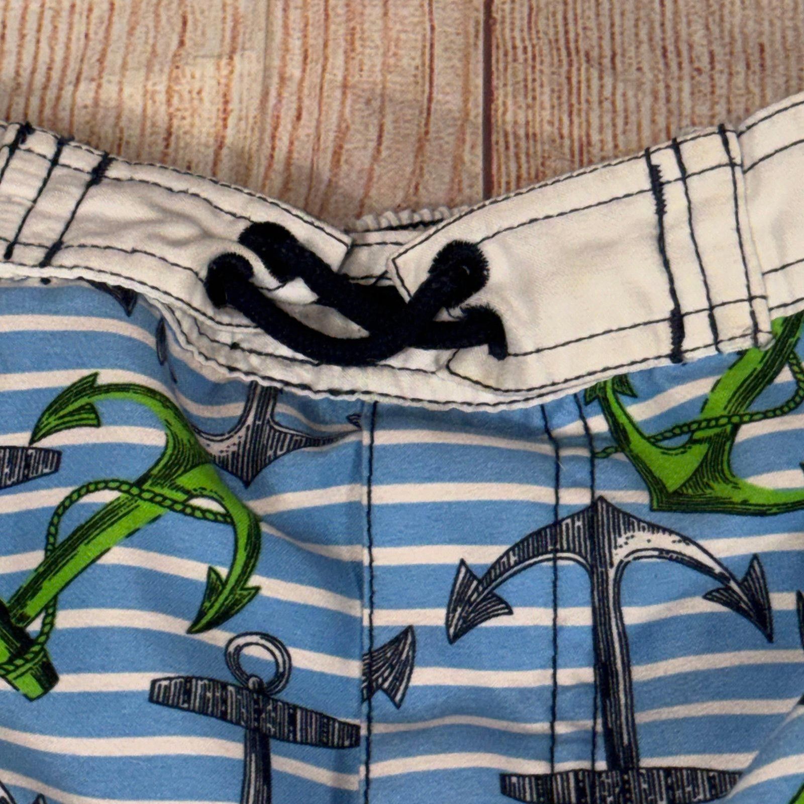 Other Kitestrings Boys Size 12 Anchor Print Swimsuit Size US 26 / EU 42 - 3 Thumbnail