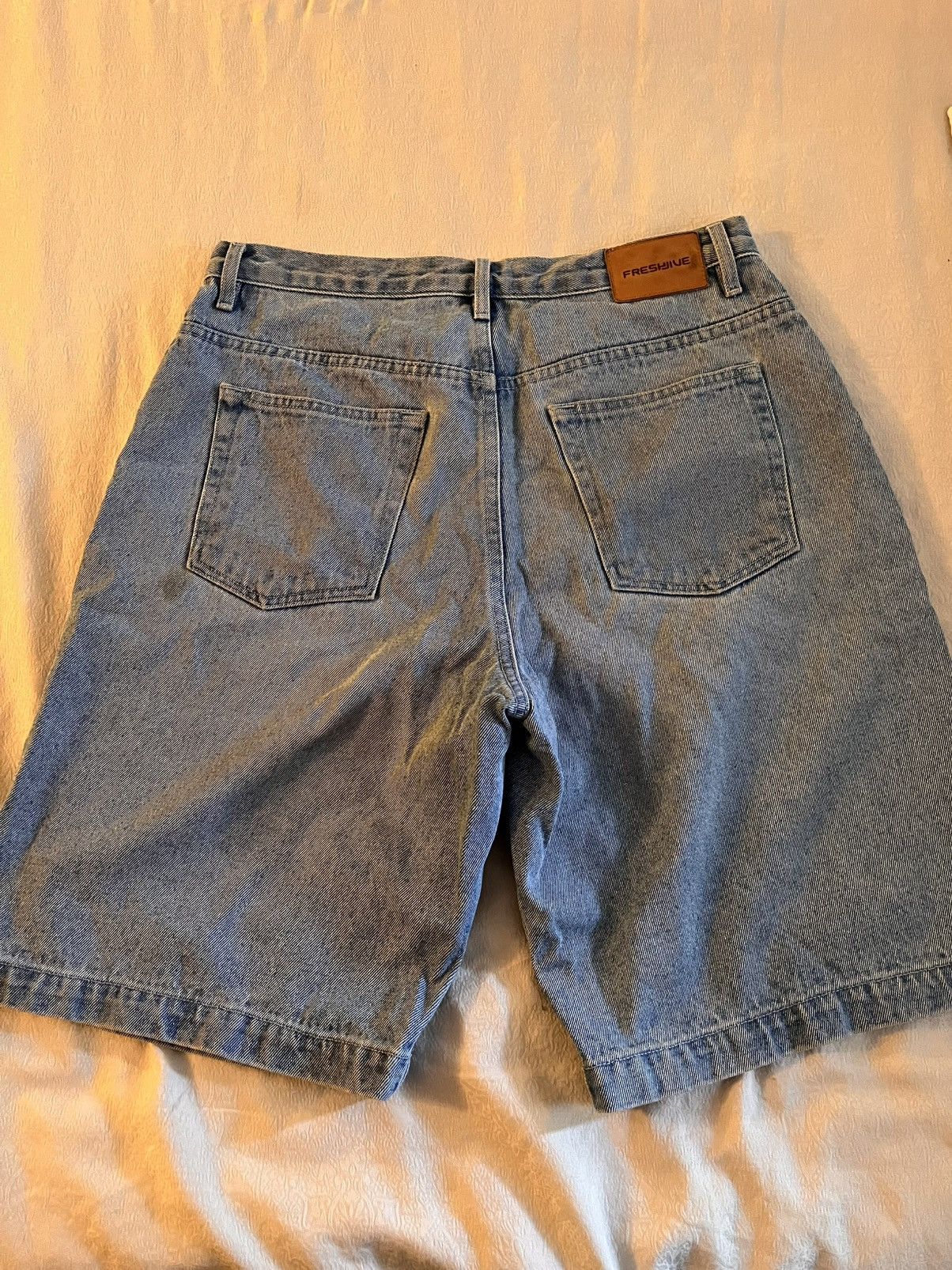 Freshjive Oversized Jean Shorts Size US 32 / EU 48 - 2 Thumbnail