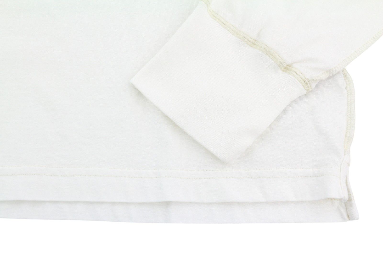Diesel T-JUBIND-LS-SLITS 3XL White Crew Tricot T-Shirt 85145 Size US XXL / EU 58 / 5 - 5 Thumbnail