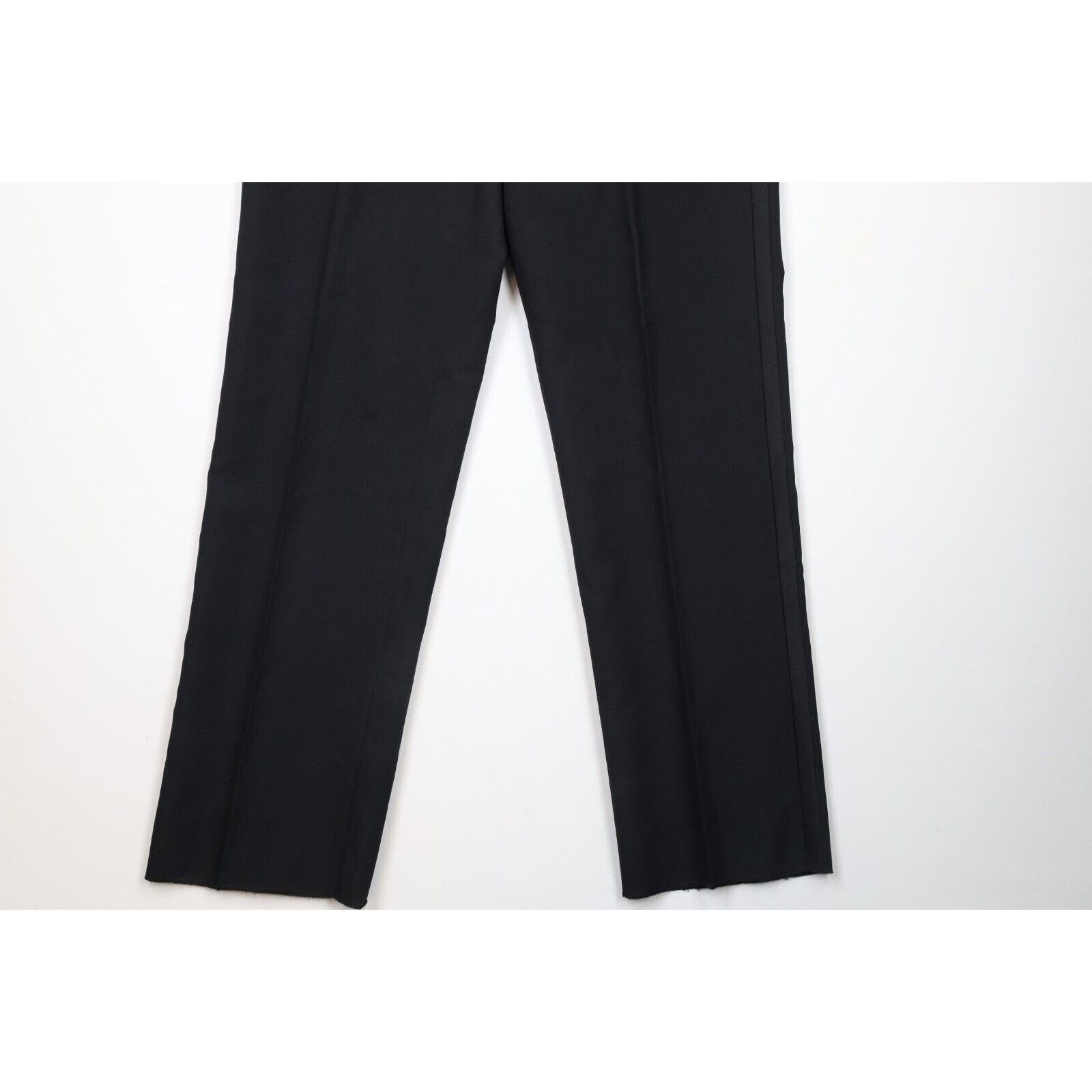 Vintage Vintage 90s Distressed 2 Piece Wedding Tuxedo Suit Size 42R - 12 Thumbnail