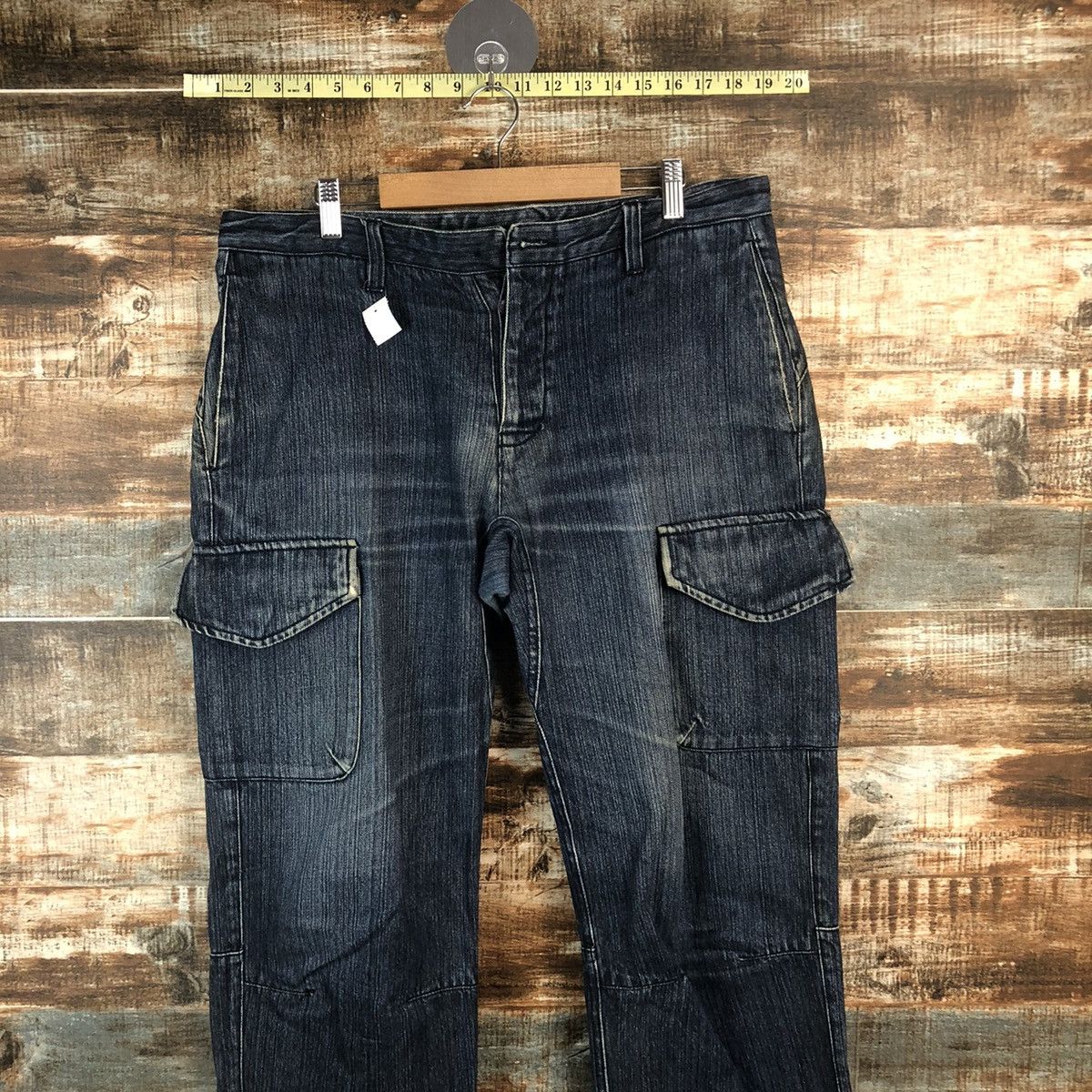 Columbia DL Columbia Blue Cargo Multipocket Pants #C306 Size US 34 / EU 50 - 2 Thumbnail
