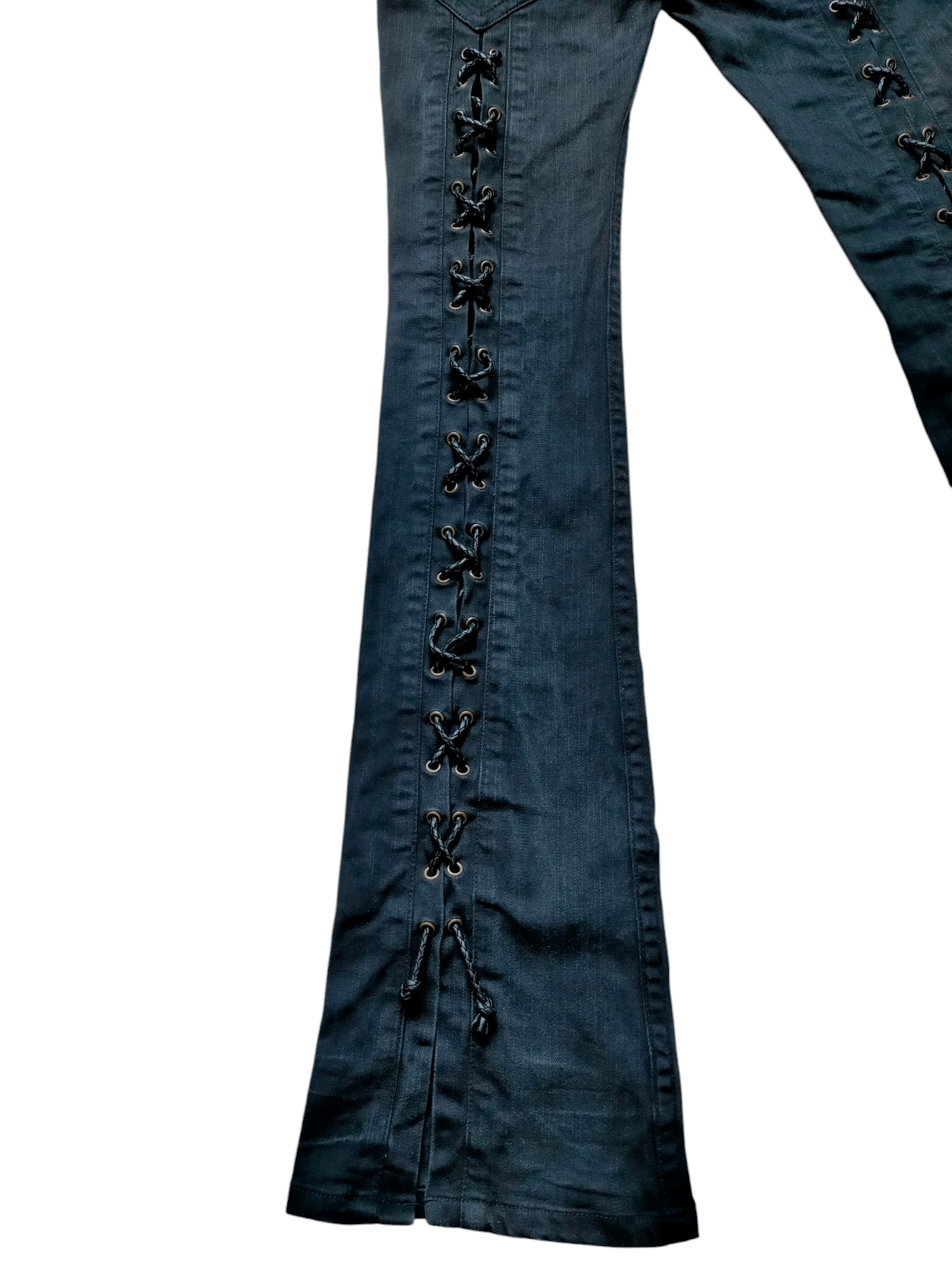 If Six Was Nine Flare Cook Jeans Low Rise Stretch Boot cut Denim Size US 29 - 12 Thumbnail