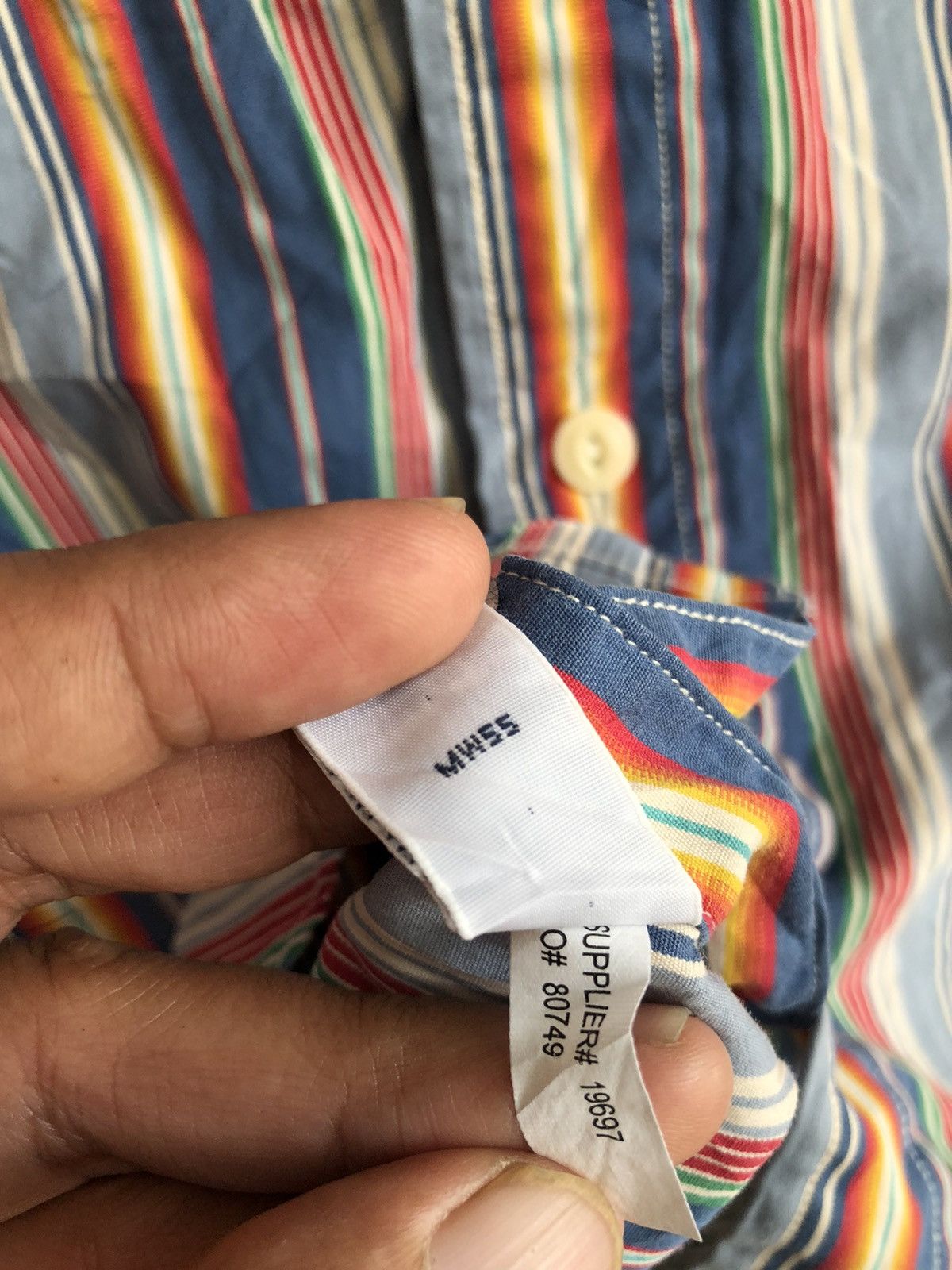 Polo Ralph Lauren VINTAGE POLO RALPH LAUREN BUTTON SHIRT 2 POCKET Size US M / EU 48-50 / 2 - 5 Thumbnail