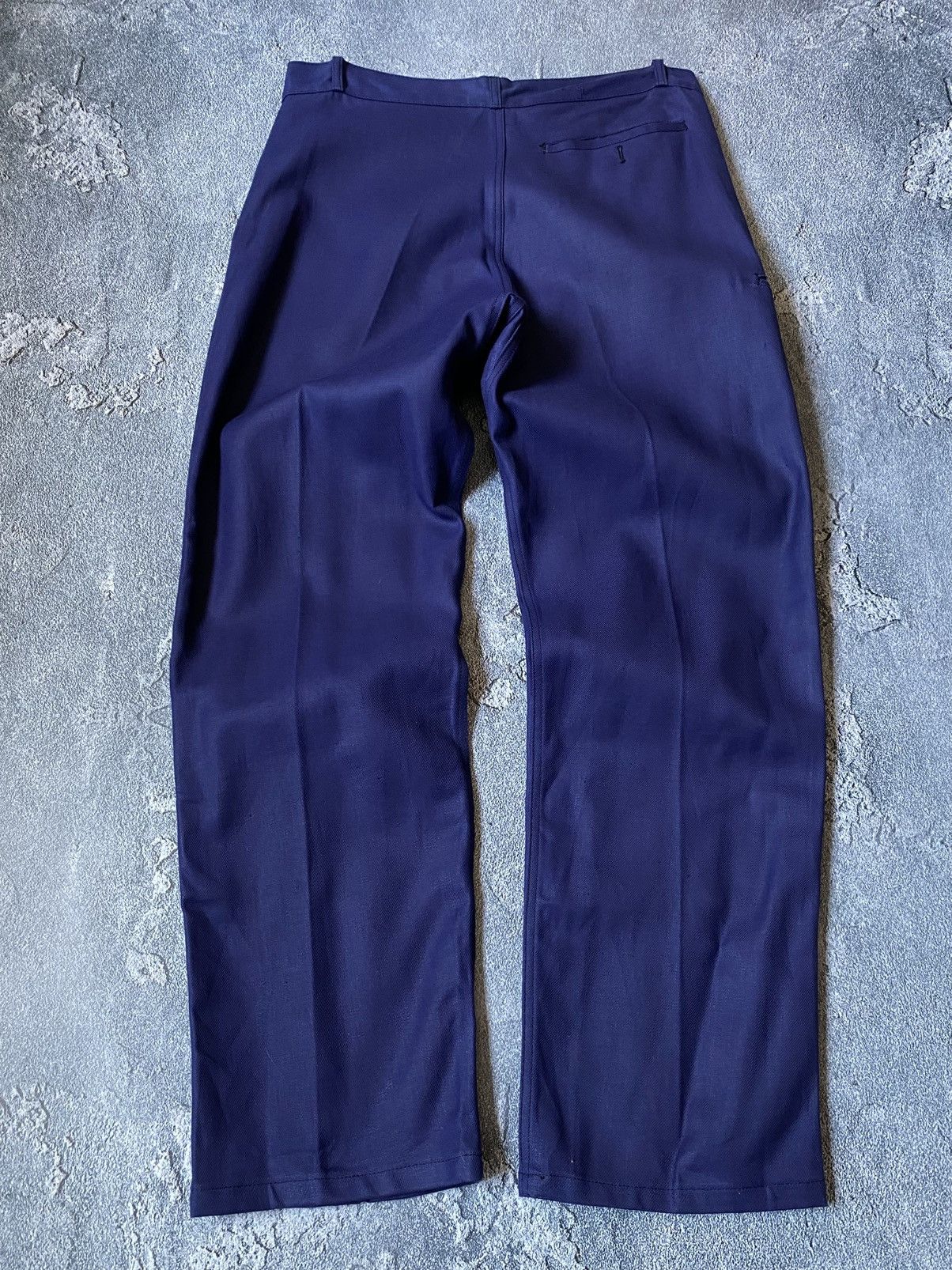 Vintage VNTG French Trousers Adolphe LaFont Moleskin 70s Chore Pants Size US 32 / EU 48 - 5 Thumbnail