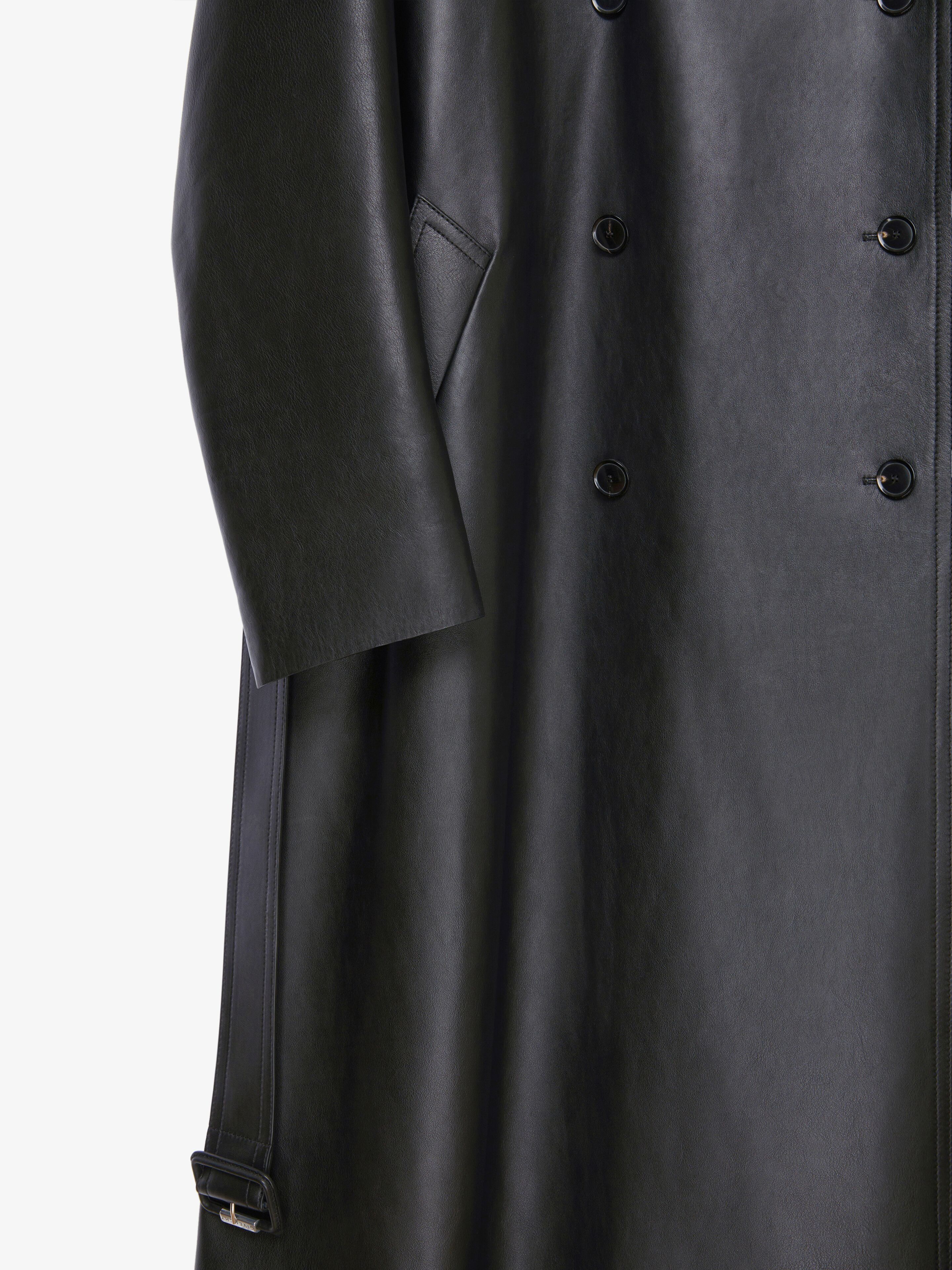 Givenchy o1w1db10325 Long Trench Coat in Black Size XS / US 0-2 / IT 36-38 - 5 Thumbnail