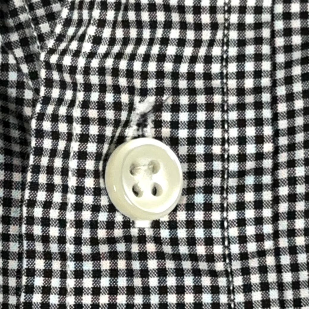 Ralph Lauren Ralph Lauren Shirt Adult MEDIUM Black White Checkered Gingham Pony Logo Preppy Size US M / EU 48-50 / 2 - 5 Thumbnail