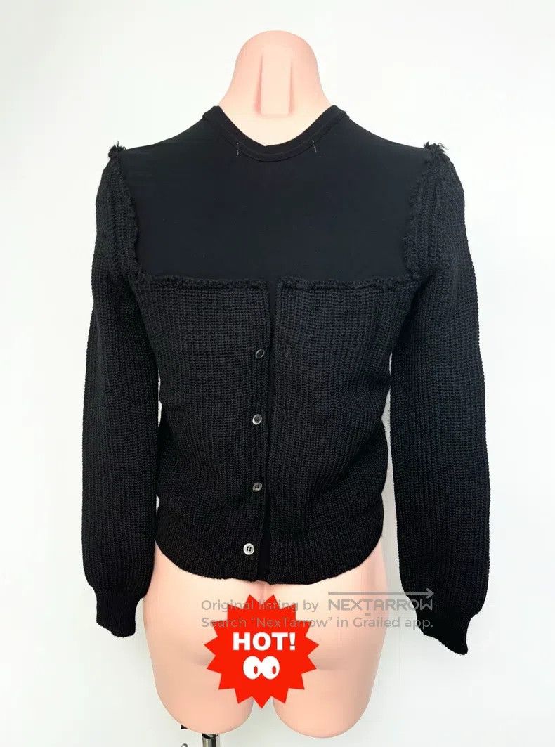 Comme des Garcons Comme Des Garcons Mixed material patchwork knit Size S / US 4 / IT 40 - 3 Thumbnail