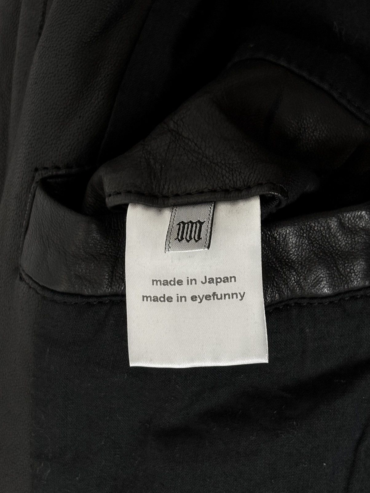 Japanese Brand Eyefunny Lambskin Leather Jacket Size US M / EU 48-50 / 2 - 10 Thumbnail