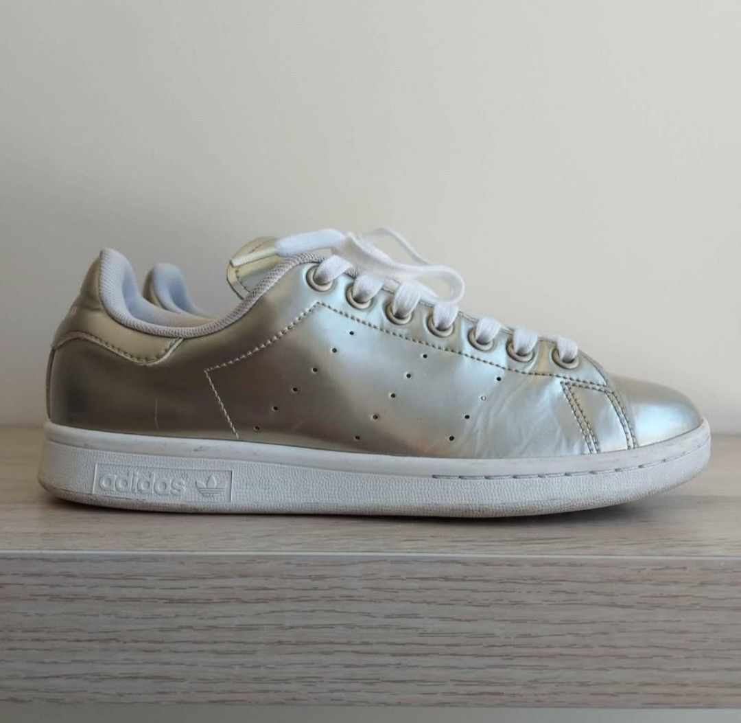 Adidas Stan Smith silver metallic
