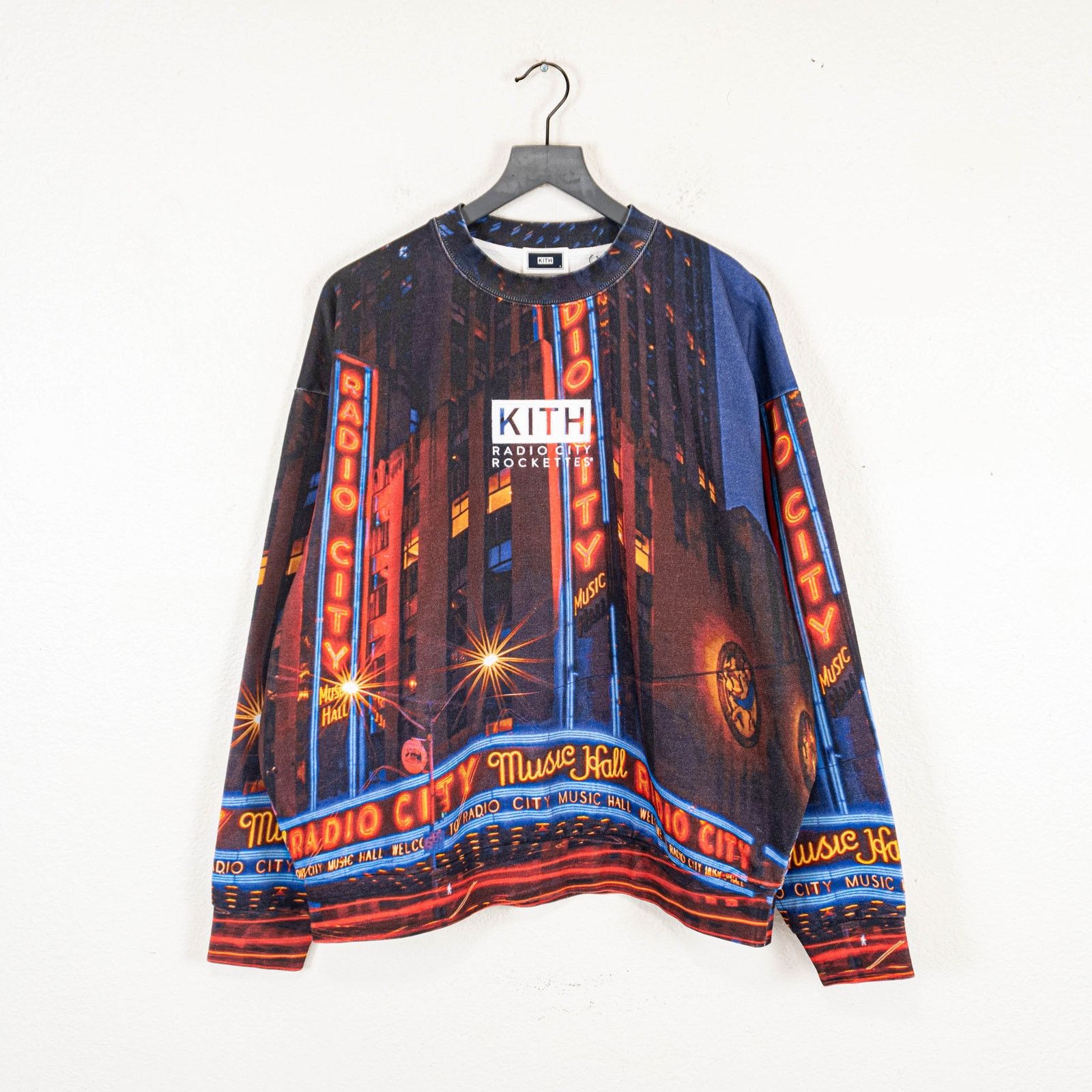 Kith Kith 101 Garment Dyed Meyer Knit Crewneck | Grailed