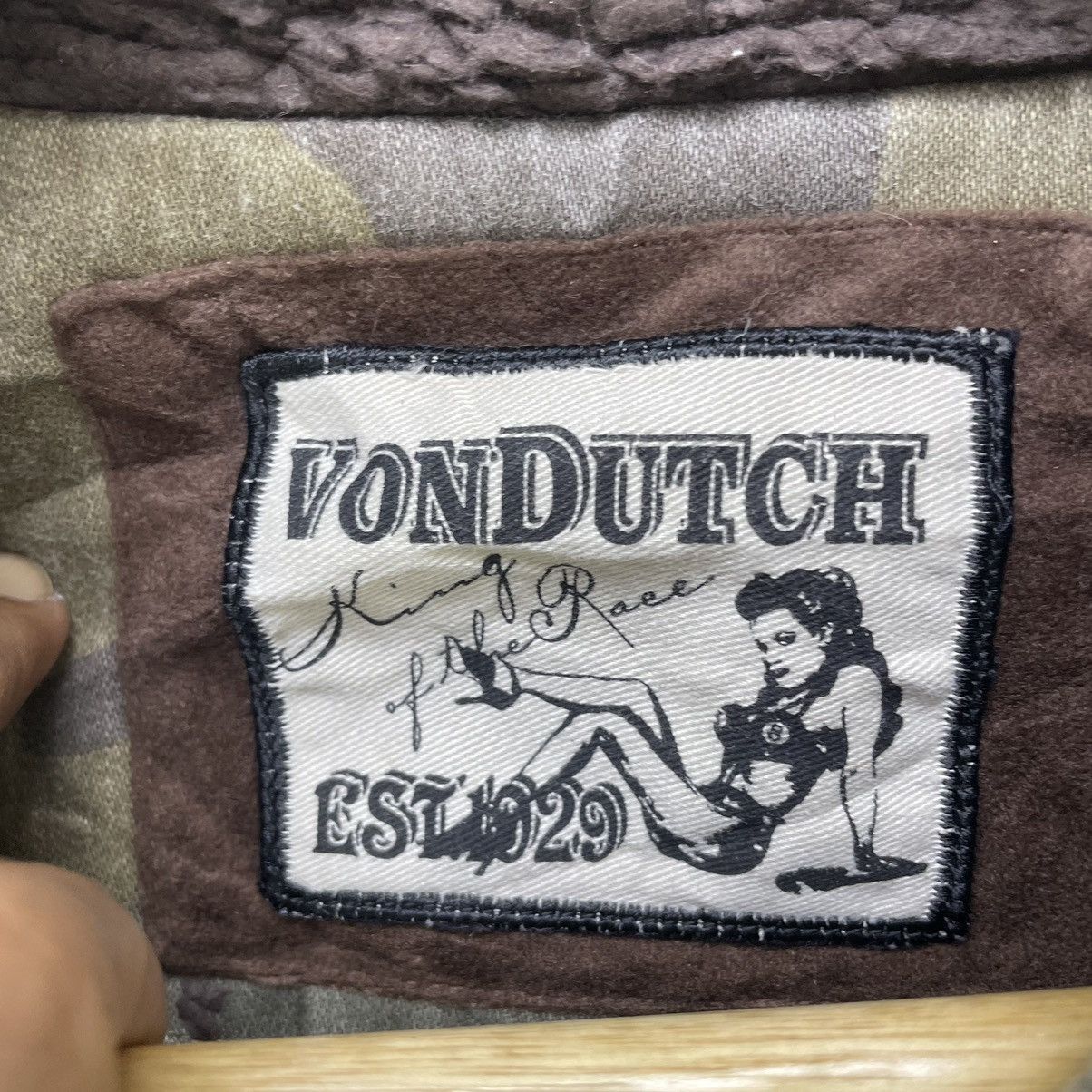 Hysteric Glamour × Von Dutch Vintage Von Dutch Camo Jacket Size M / US 6-8 / IT 42-44 - 7 Thumbnail