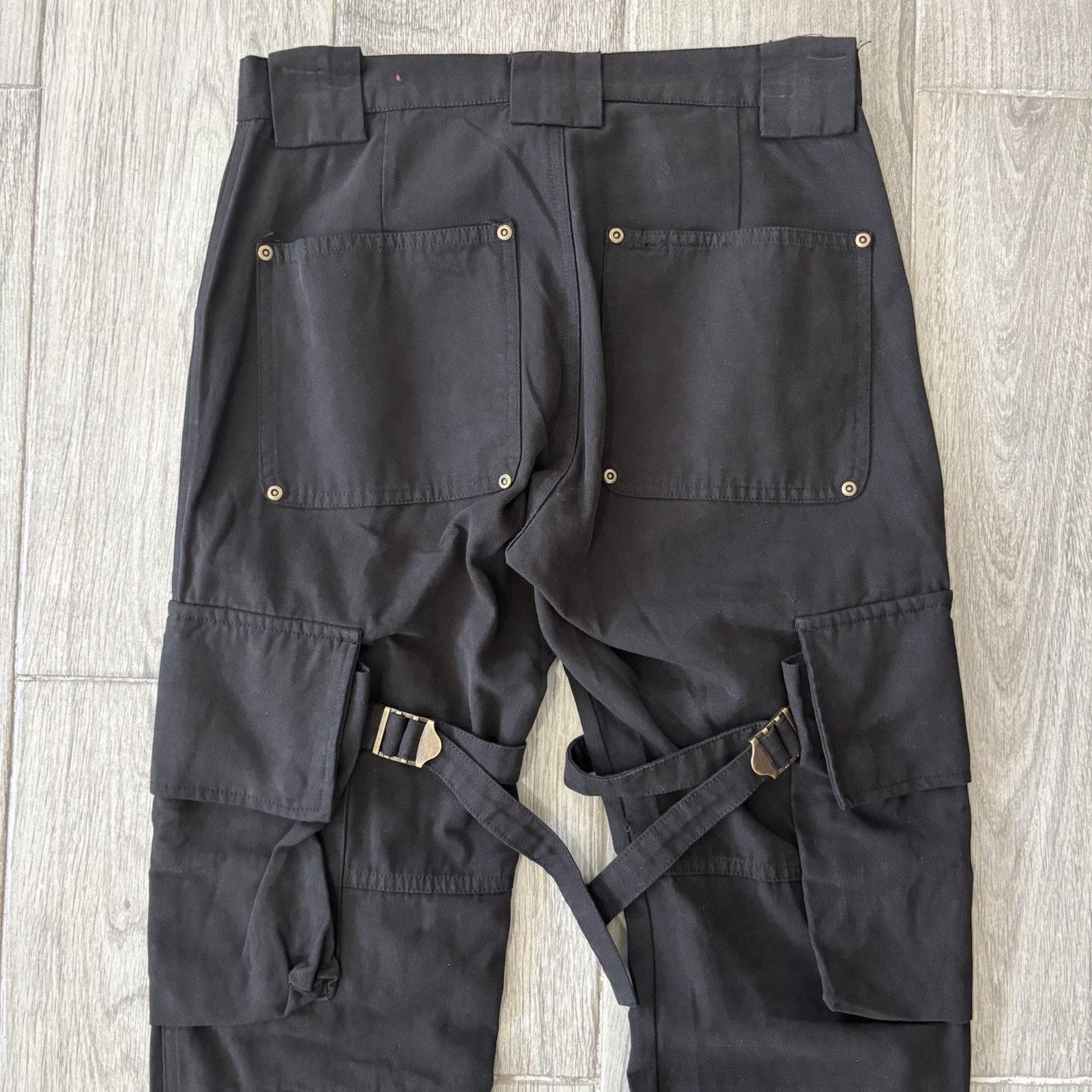 Kody Phillips Kody Phillips Cargo Pants Mr Poopy Snap Button Utility 28x29 Size US 28 / EU 44 - 7 Thumbnail
