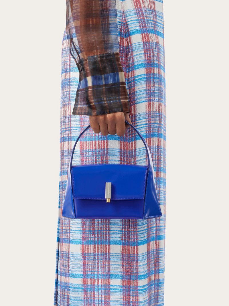 Salvatore Ferragamo o1y0426 Size : OS / Handbag in Bright Blue Size ONE SIZE - 6 Thumbnail