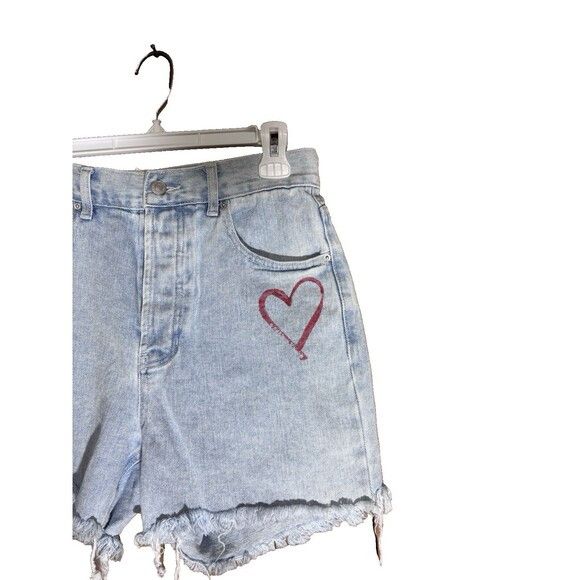 Pacsun Pacsun Women 90S Girlfriend Button Fly Denim Short 26 Size 26" / US 2 / IT 38 - 4 Thumbnail