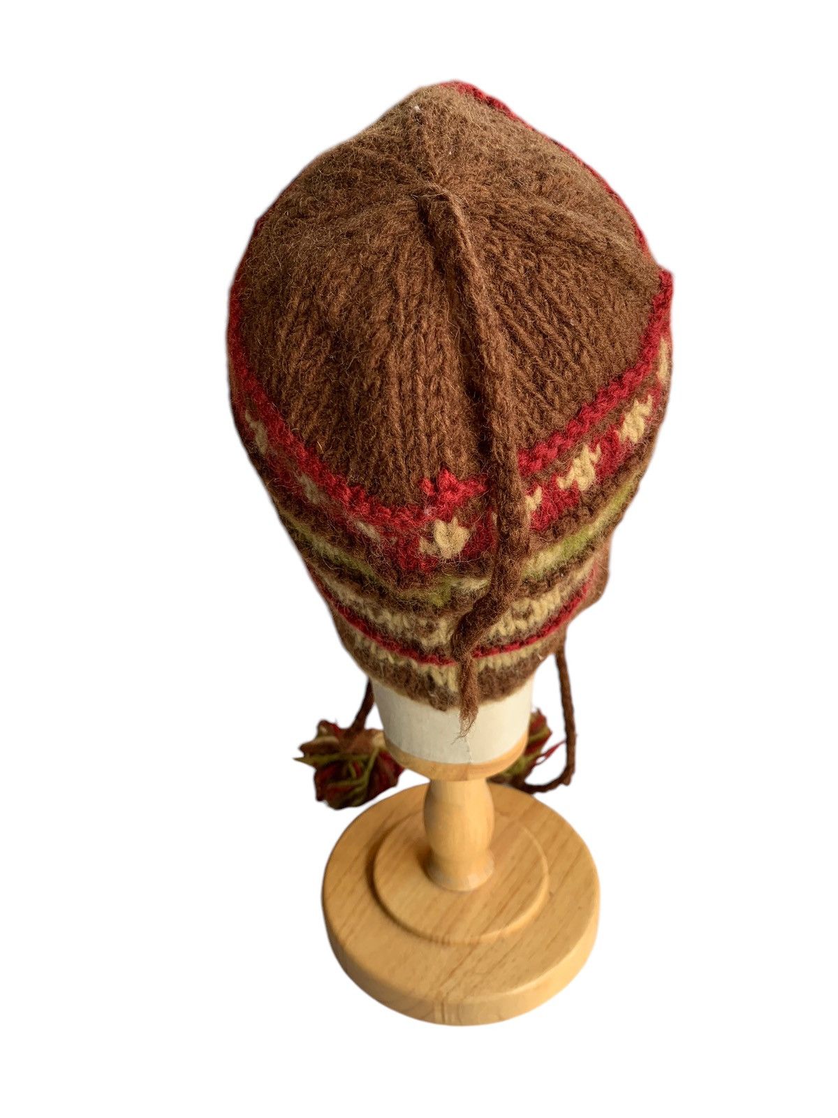 Japanese Brand × Kapital × Vintage Knitted Crochet Wool Earflap Winter Sessions Beanie Hats Size ONE SIZE - 6 Thumbnail