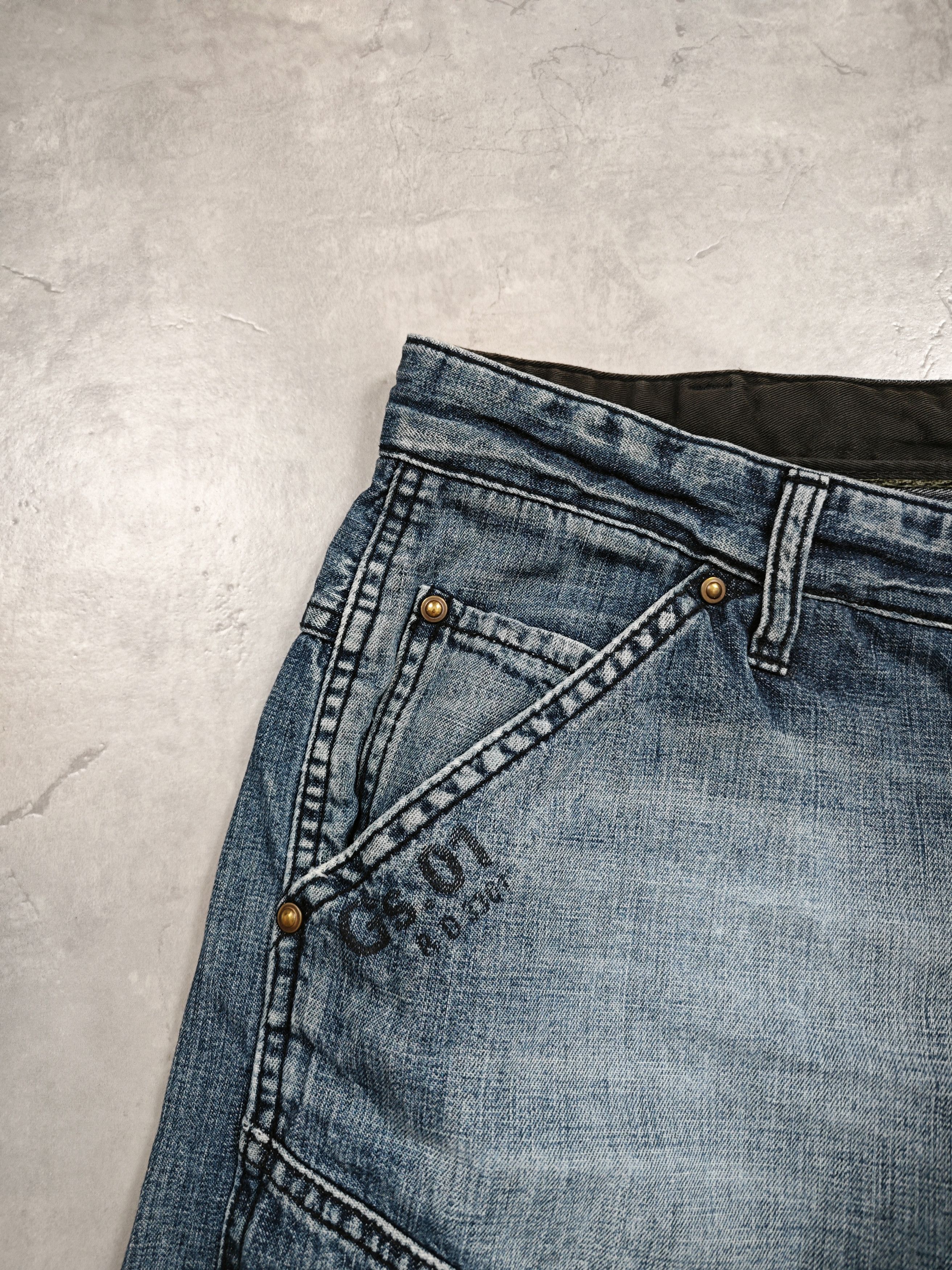 G-Star G Star big logo vintage Size US 33 - 3 Thumbnail