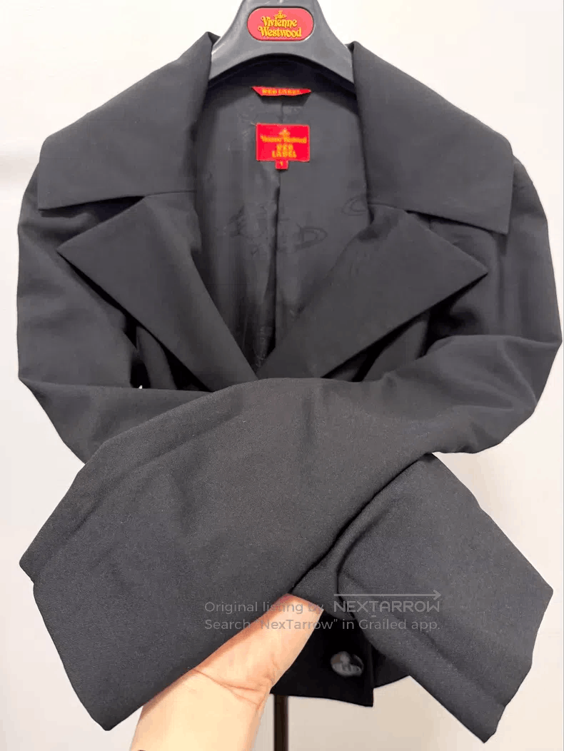 Vivienne Westwood Vivienne Westwood Witch Gothic Lapel Suit Jacket Size S / US 4 / IT 40 - 6 Thumbnail