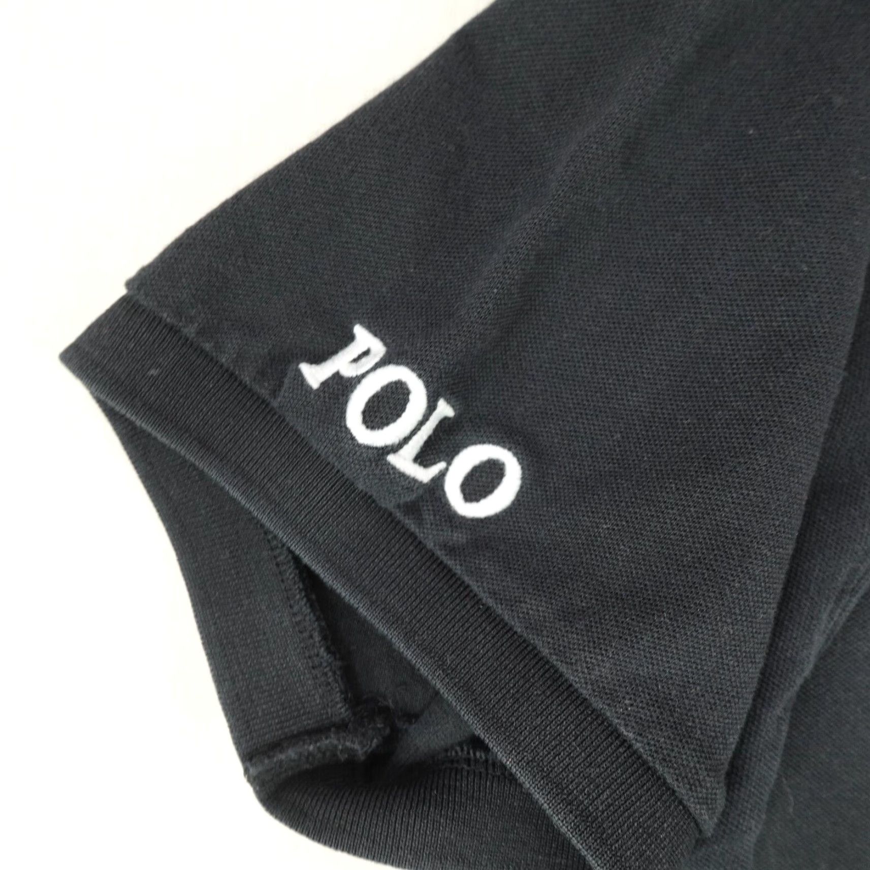 Polo Ralph Lauren VINTAGE Polo Ralph Lauren Polo Golf Shirt Mens 2XL Black Short Sleeve Knit Polo Shirt Regular Fit 2XL Mens Golf Logo Pro Fit Size US XXL / EU 58 / 5 - 3 Thumbnail