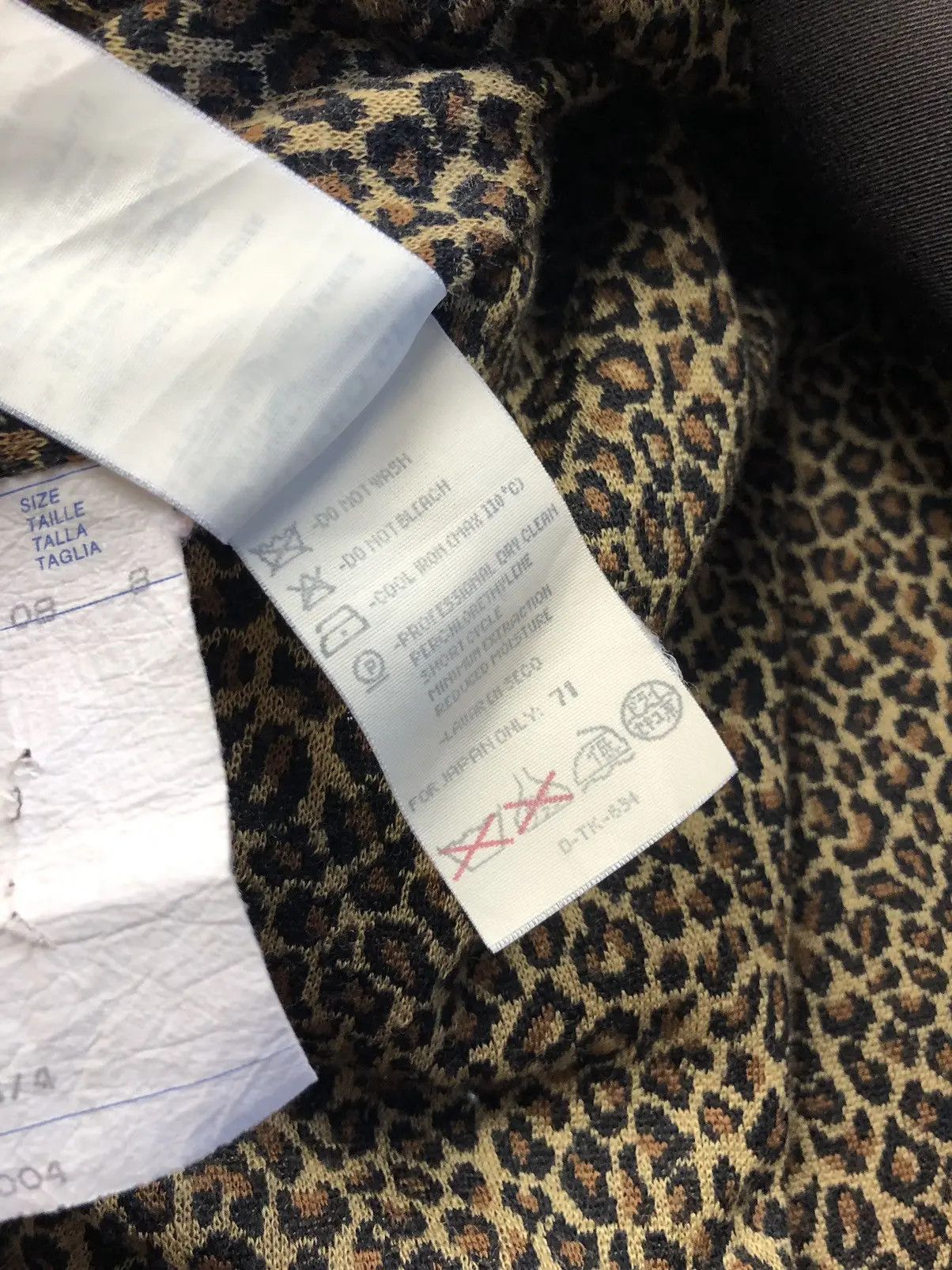 Valentino VALENTINO Luxury Vintage Boutique Leopard Blazer Size L / US 10 / IT 46 - 9 Thumbnail