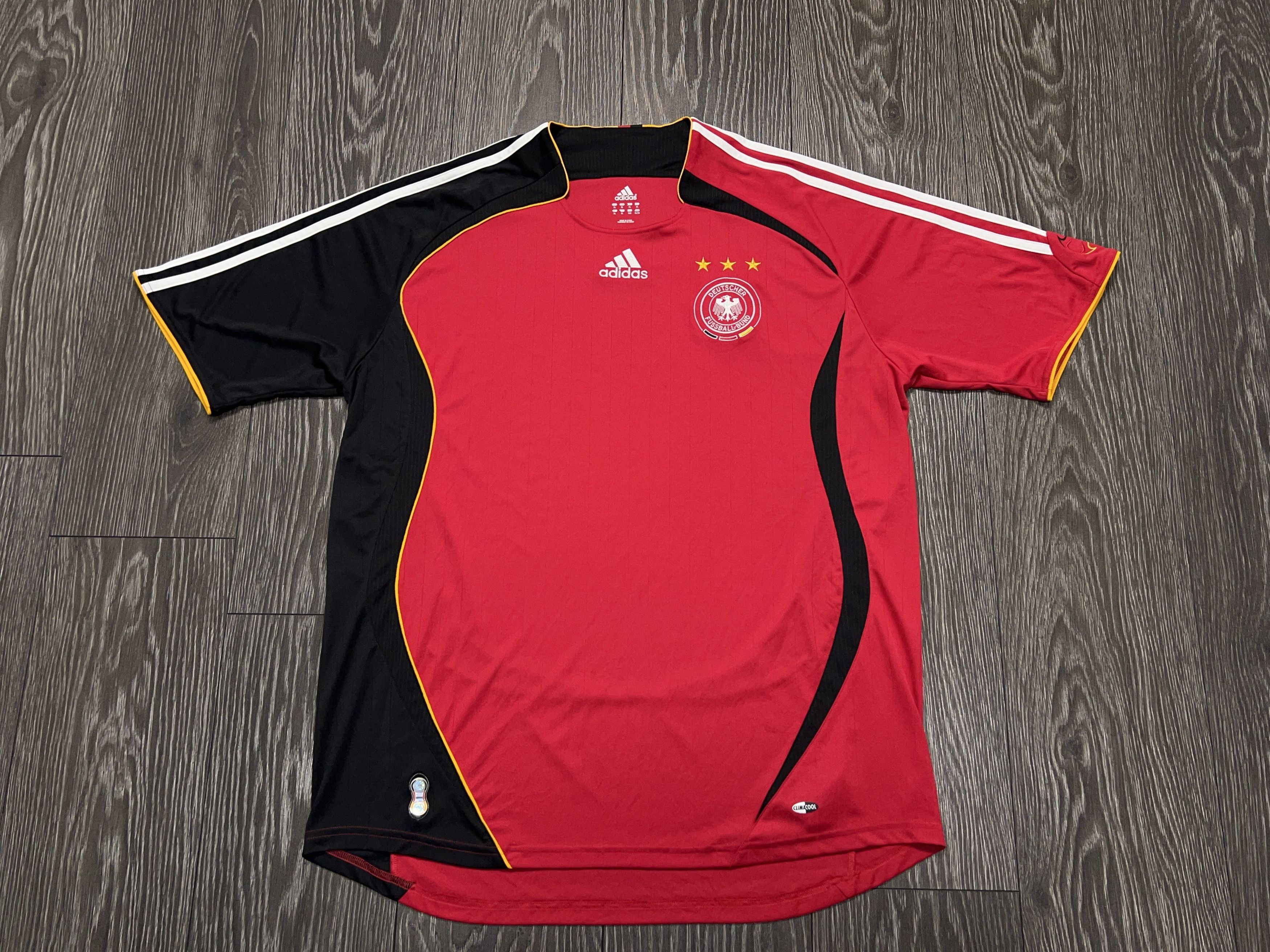 Adidas 2006 2007 Germany National Team Football Soccer Shirt Jersey Size US XL / EU 56 / 4 - 1 Thumbnail