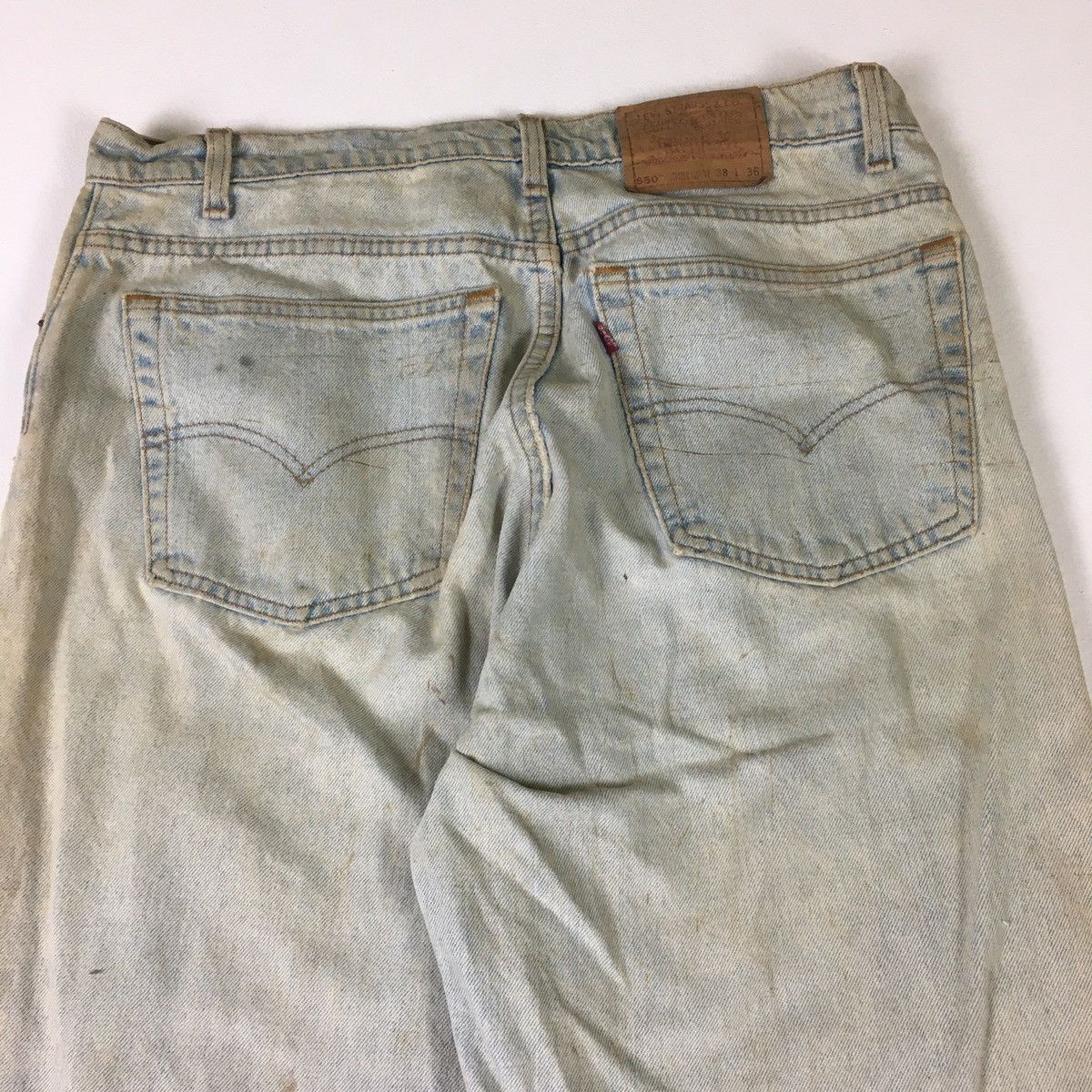 Levi's Vintage 90s Levi’s 550 Relaxed Fit Tapered Leg Size US 38 / EU 54 - 9 Thumbnail