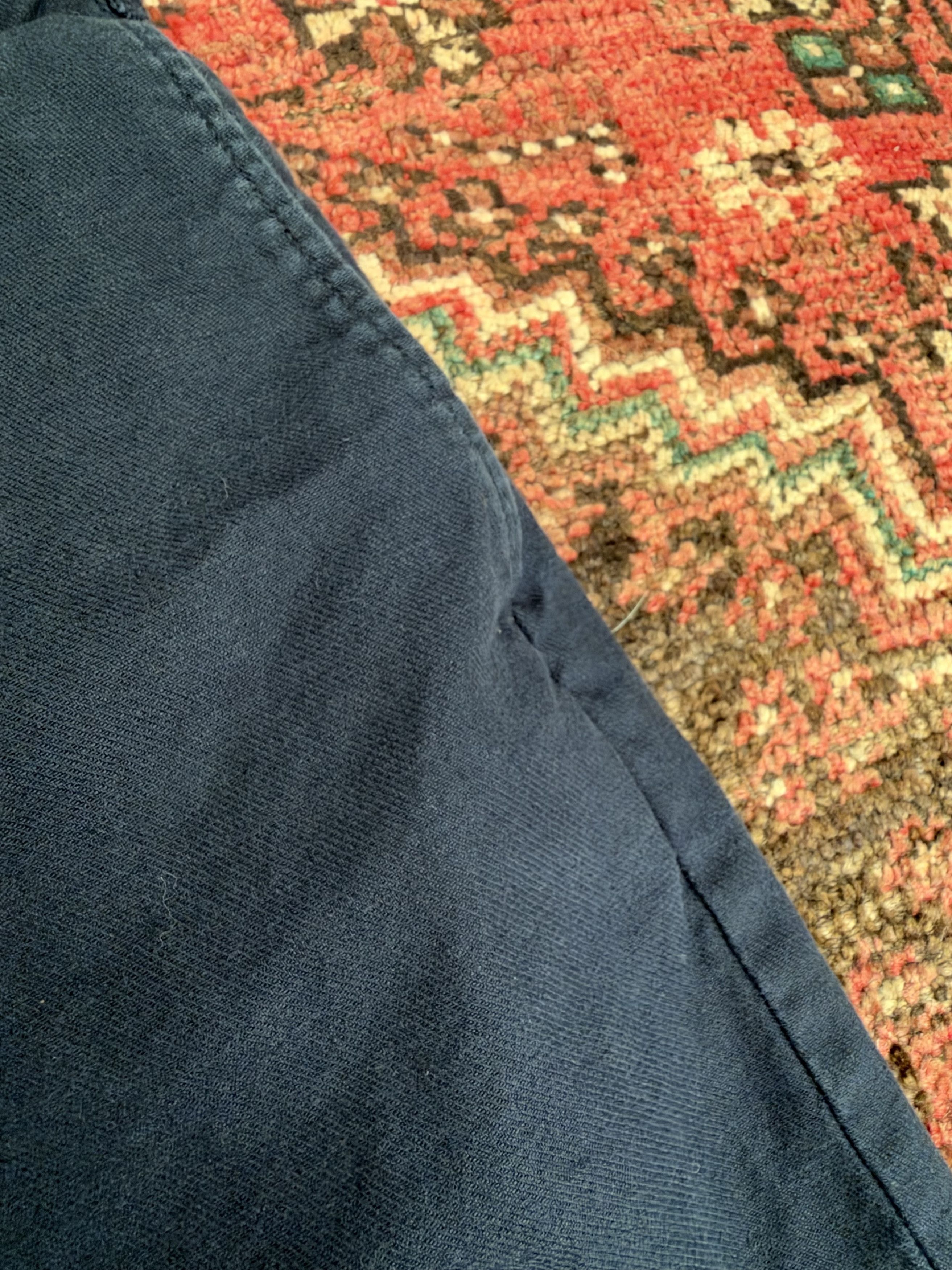 J.Crew J.Crew Straight Fit Cotton-Linen Stretch Chinos in Navy, 38 Size US 38 / EU 54 - 2 Thumbnail